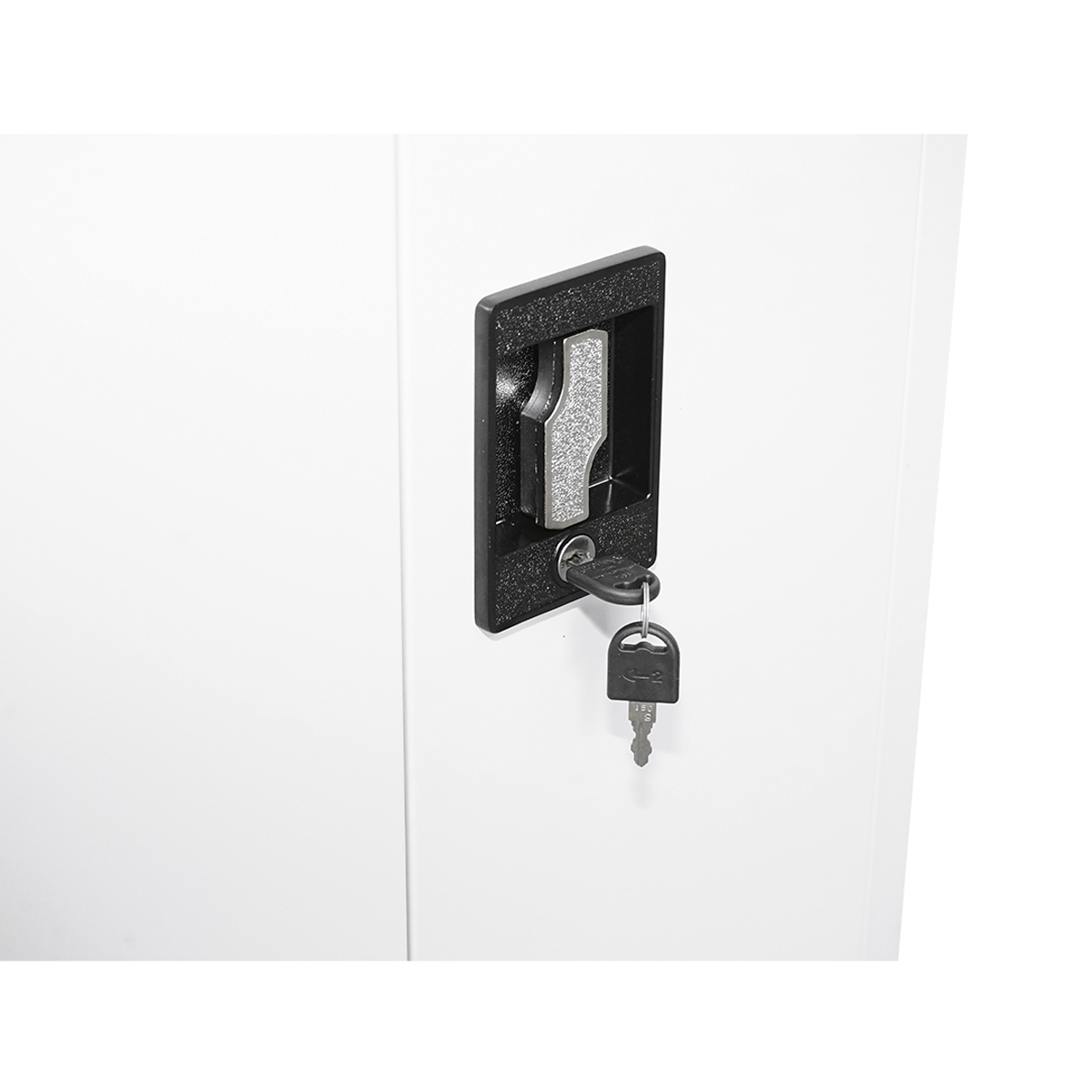 Dulap metalic fiset 1700x500x400mm cu 2 usi securizate, pentru produse curatenie, gri Breckner Germany - imagine 7