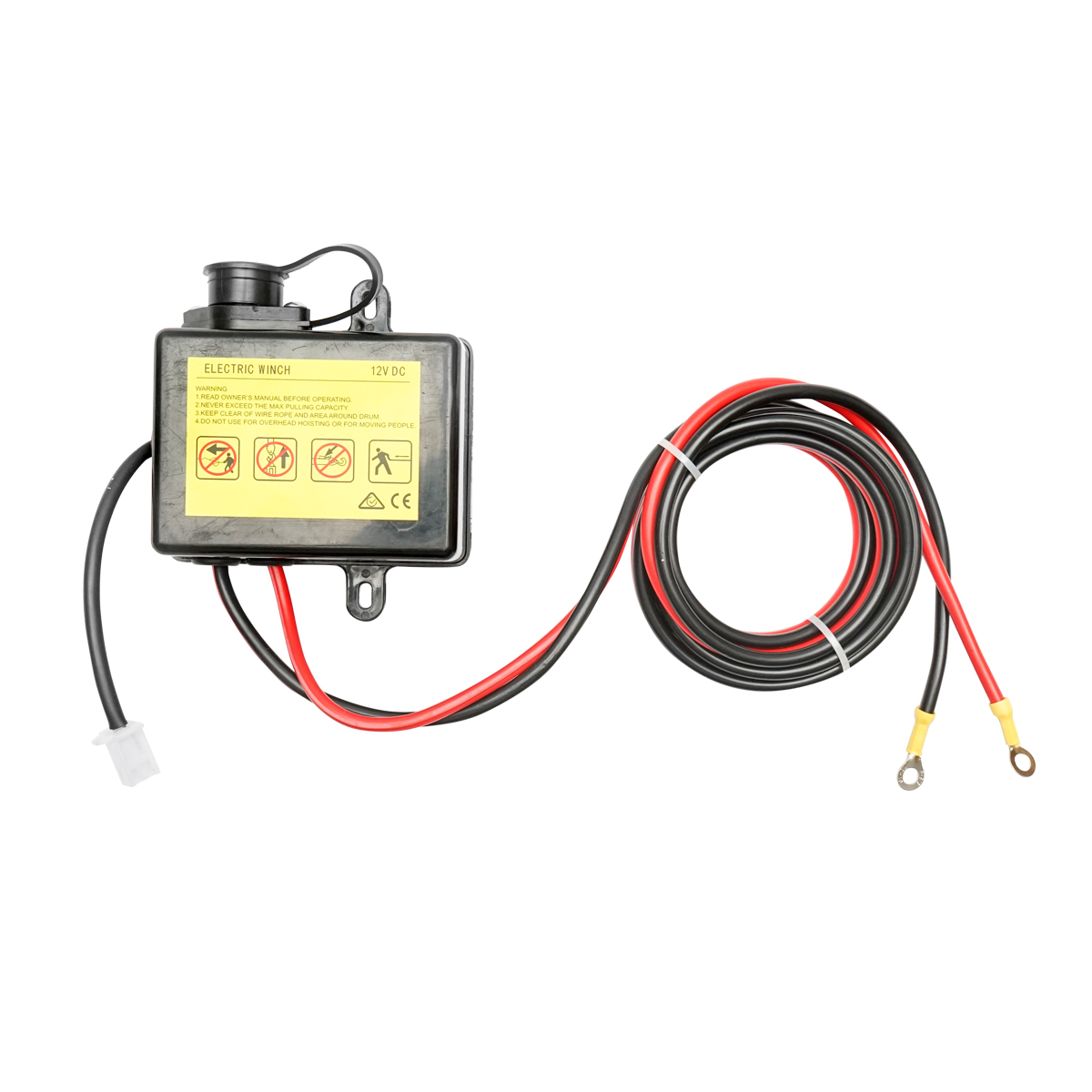Troliu hidraulic complet cu telecomanda, cablu otel, tensiune alimentare 12V, sarcina maxima 6T (13300lbs) - imagine 10