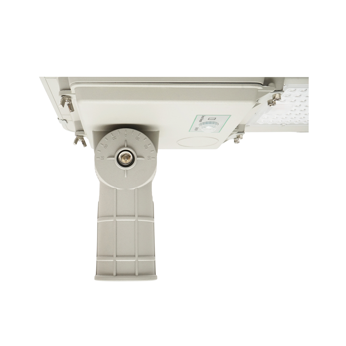 Lampa solara LED iluminat stradal 180W, 6500K, IP65 cu panou solar senzor de miscare si prindere pe stalp Breckner Germany - imagine 11