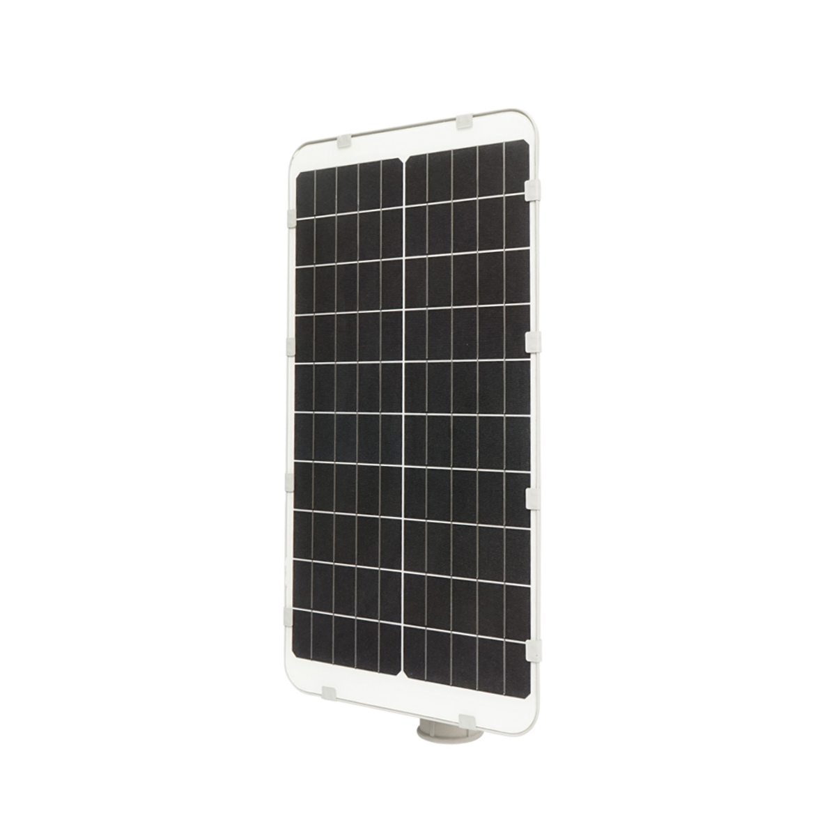 Lampa solara LED iluminat stradal 180W, 6500K, IP65 cu panou solar senzor de miscare si prindere pe stalp Breckner Germany - imagine 5