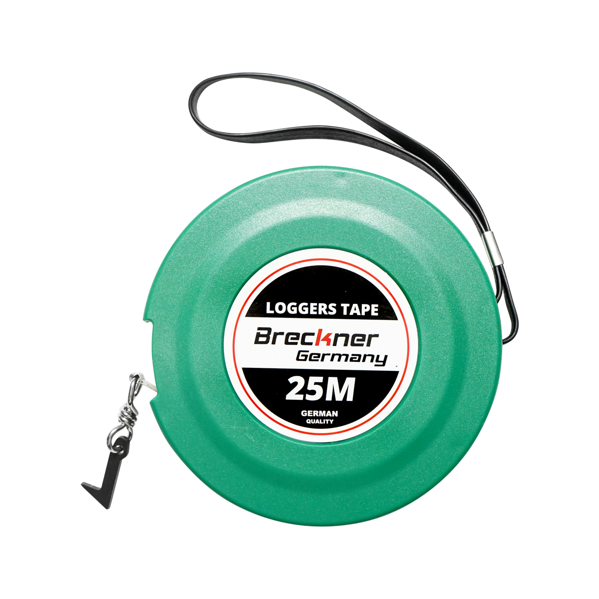 Ruleta forestiera din PVC cu carlig metalic 10mmx25m Breckner Germany