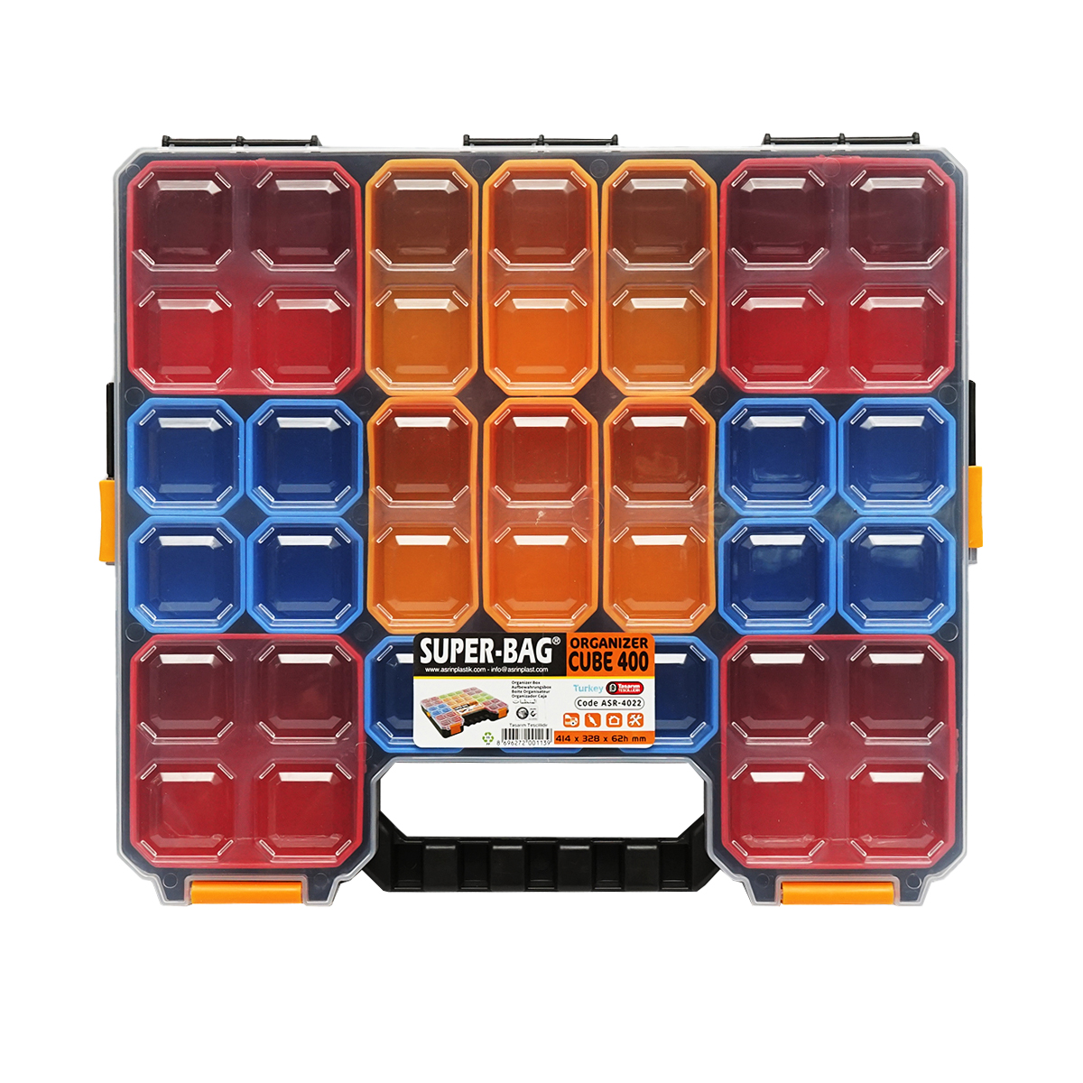 Cutie organizare sortare piese 414x328x62mm Breckner Germany - imagine 3