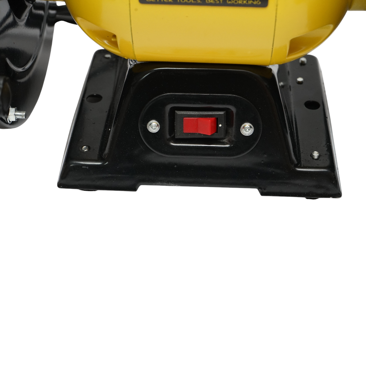 Polizor de banc 400W, 220V disc abraziv 200x20x16mm, viteza rotatie 2950rpm Crownman - imagine 7