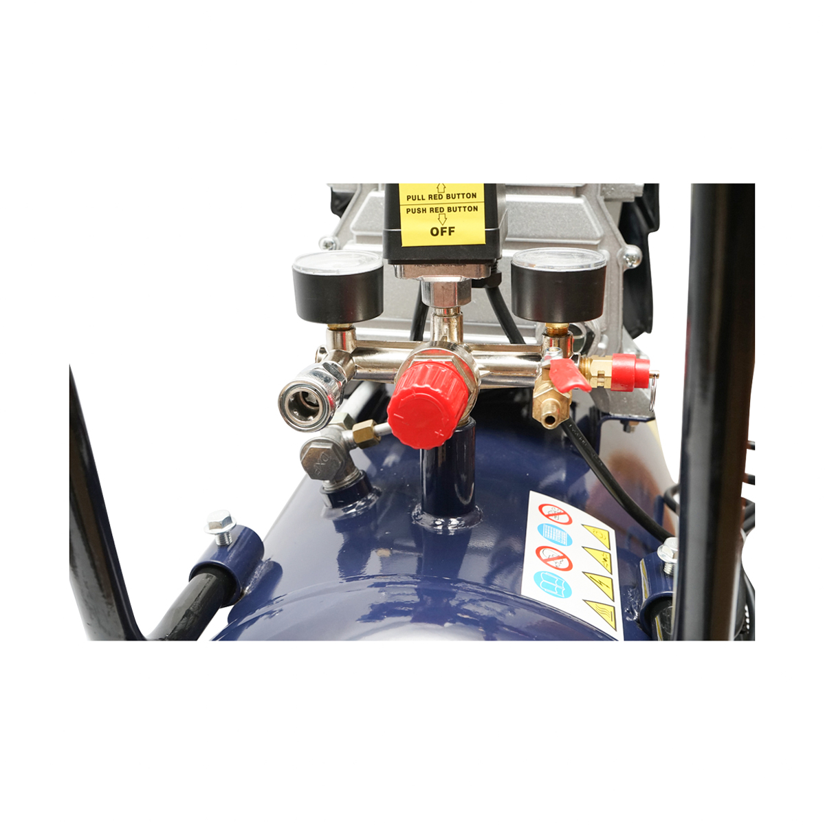 Compresor aer 3.75Kw 5Cp 220V butelie 50l Makute - imagine 6