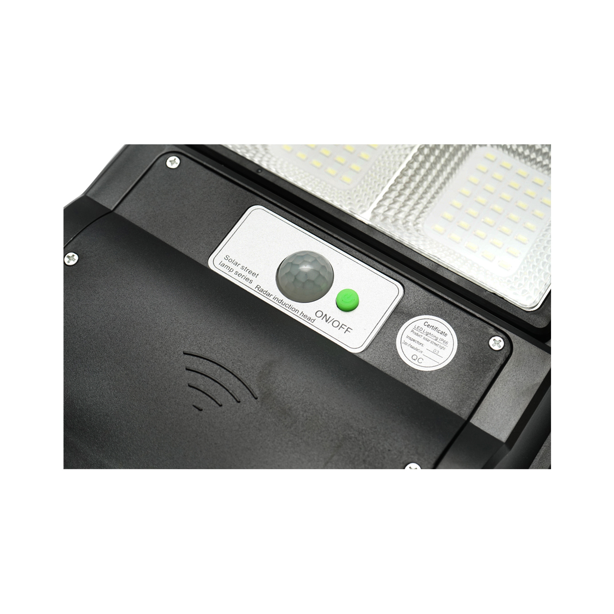 Lampa solara LED iluminat stradal 200W, 6500K, IP65 lumina rece, senzor de miscare prindere pe stalp Breckner Germany - imagine 7