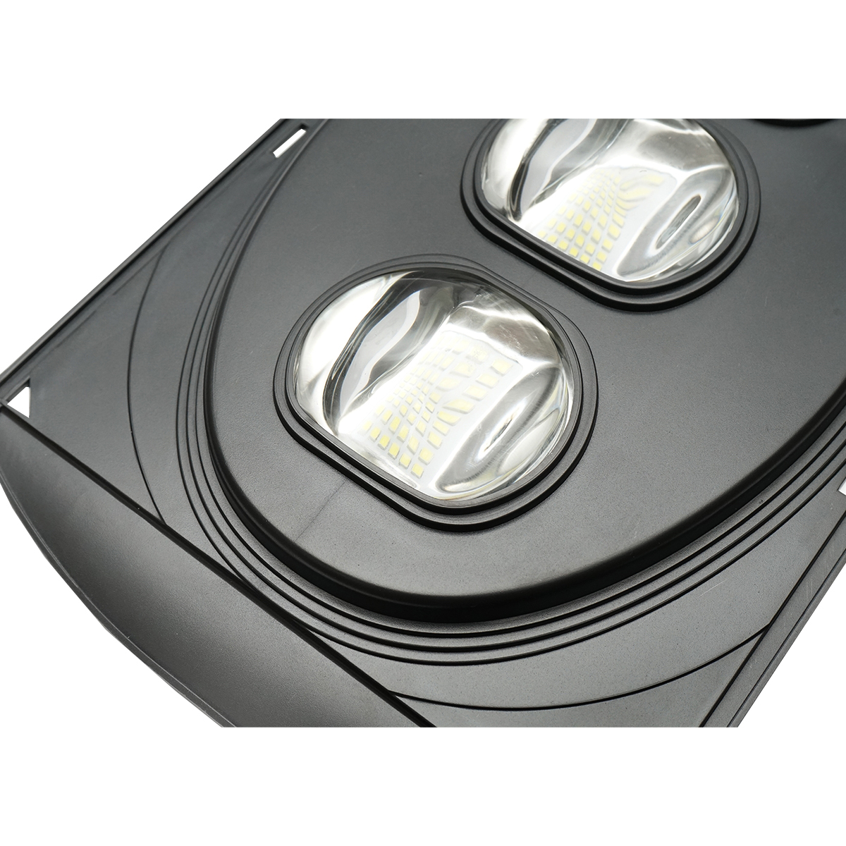 Lampa solara LED iluminat stradal 150W, 6500K, IP65 cu panou solar senzor de miscare si prindere pe stalp Breckner Germany - imagine 6