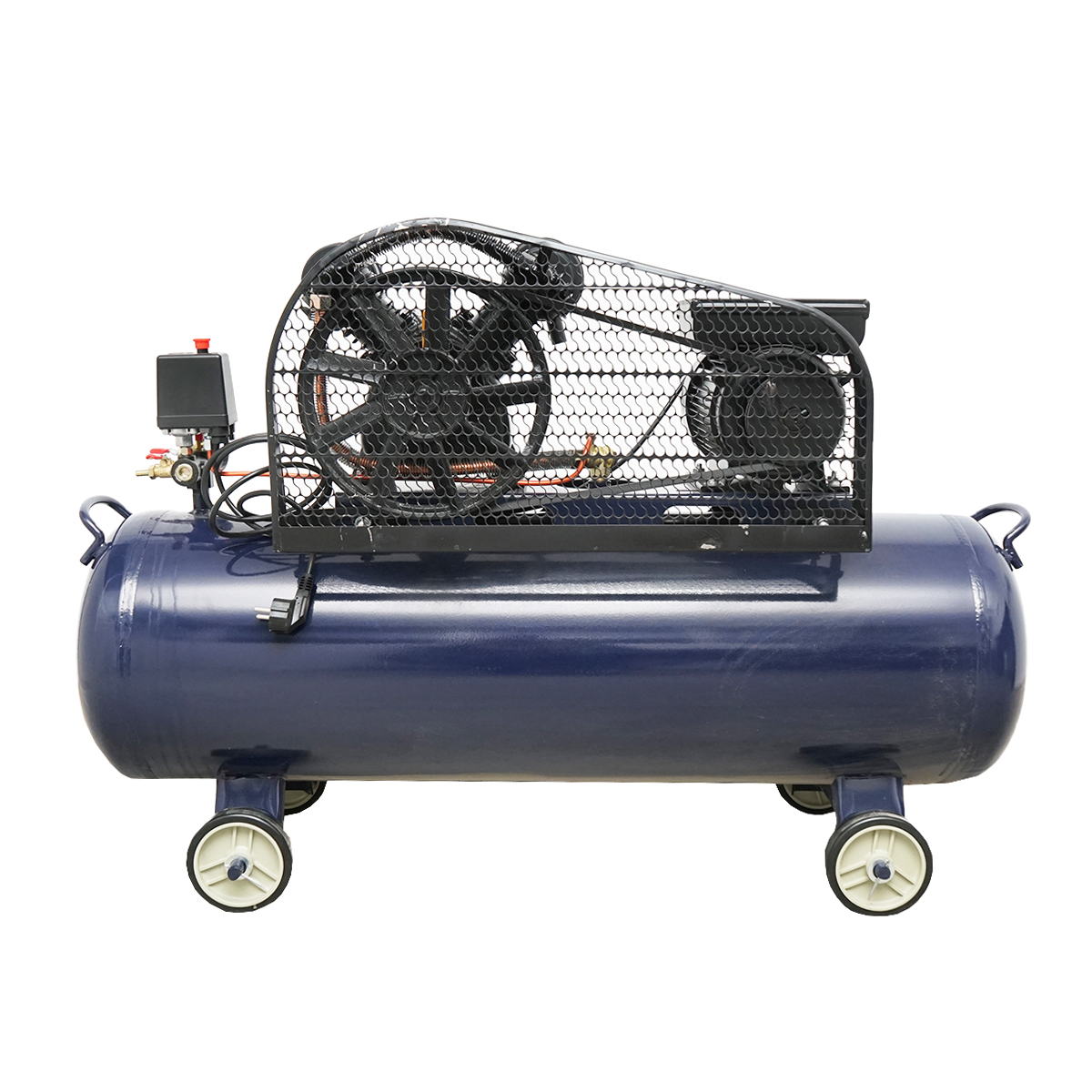 Compresor aer 1.5Kw 2Cp 220V butelie 100L Makute - imagine 4