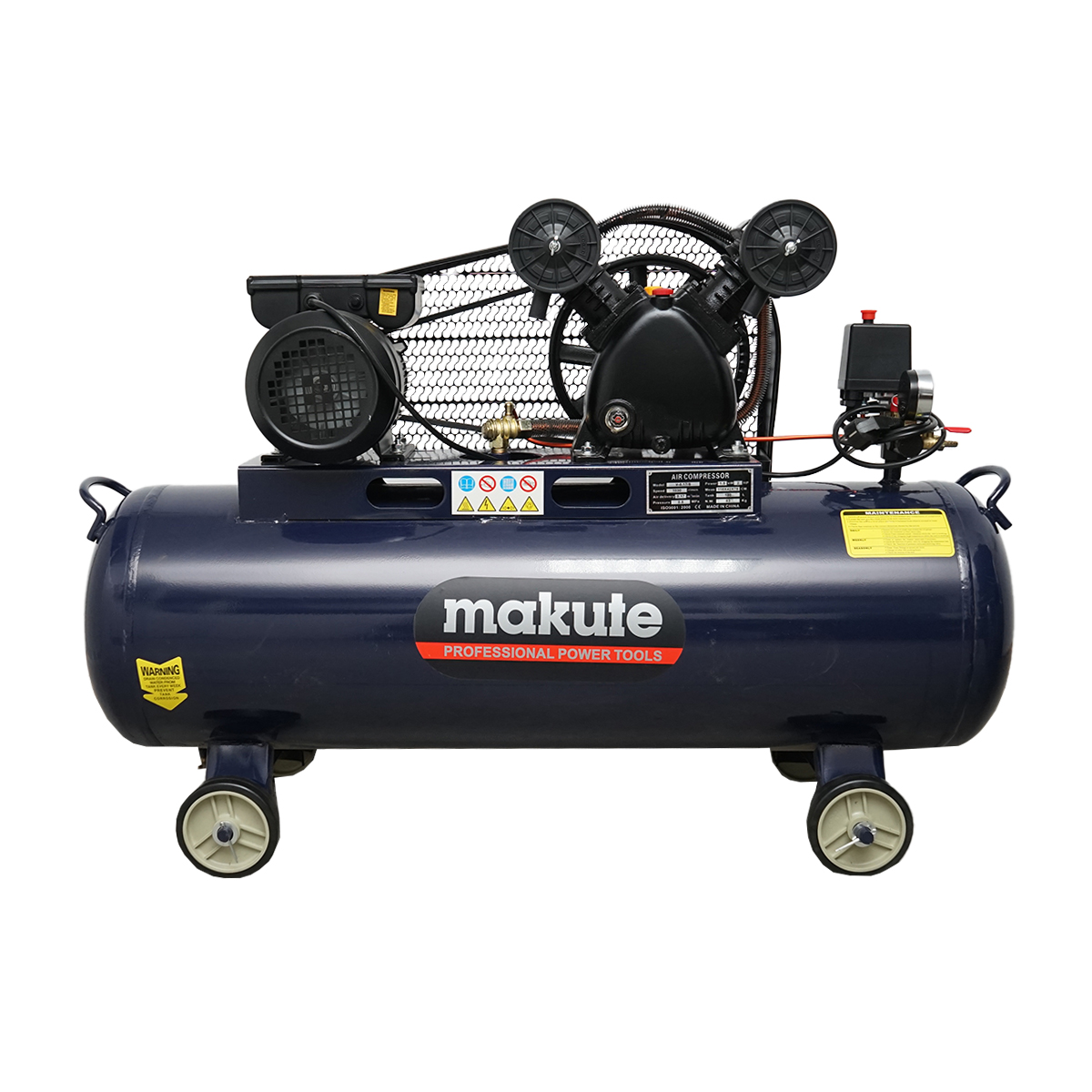 Compresor aer 1.5Kw 2Cp 220V butelie 100L Makute