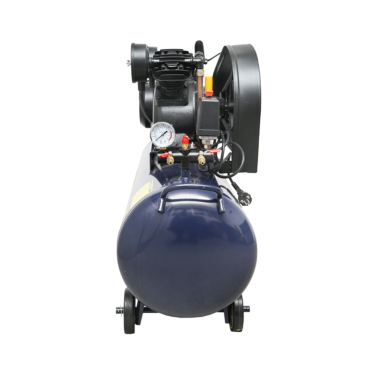 Compresor aer 1.5Kw 2Cp 220V butelie 100L Makute - imagine 3