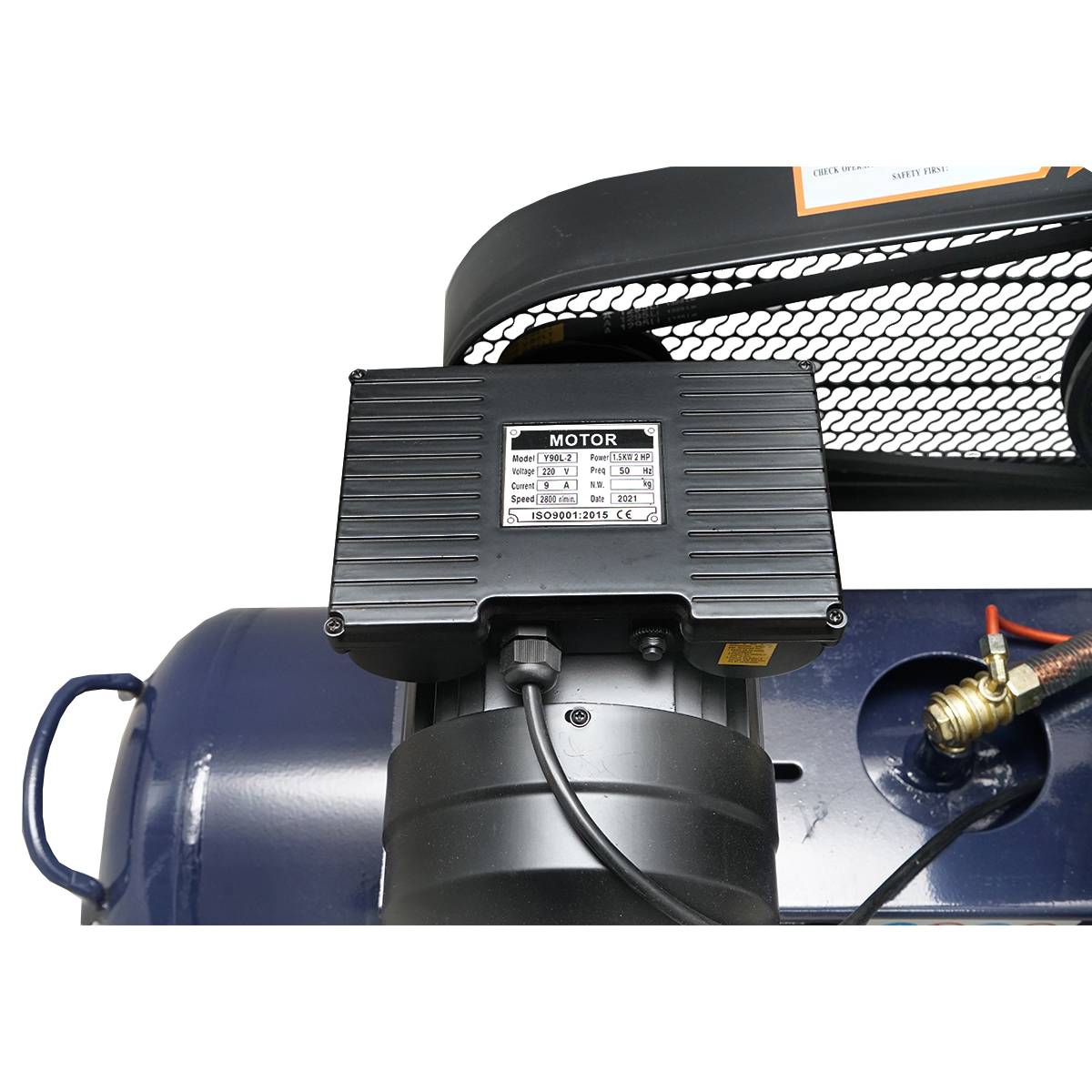 Compresor aer 1.5Kw 2Cp 220V butelie 100L Makute - imagine 7