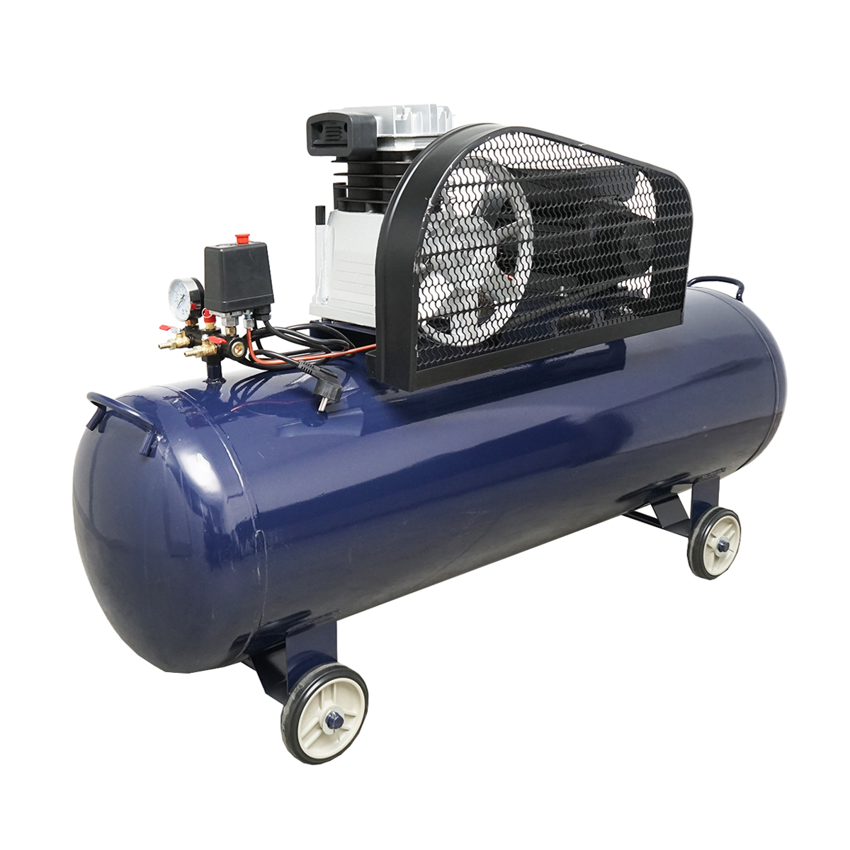 Compresor aer 2.2Kw 3Cp 220V butelie 200L Makute - imagine 4