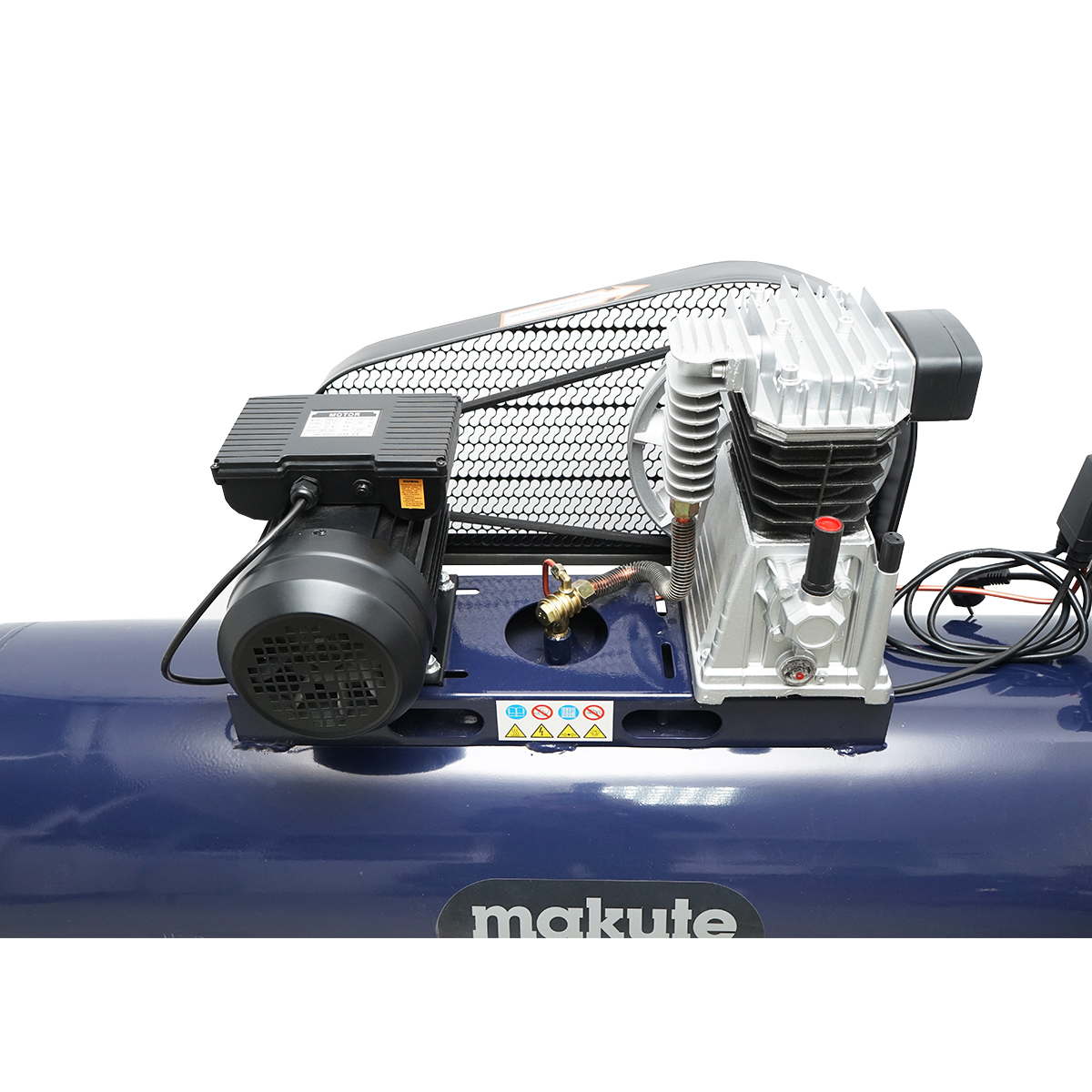 Compresor aer 2.2Kw 3Cp 220V butelie 200L Makute - imagine 8