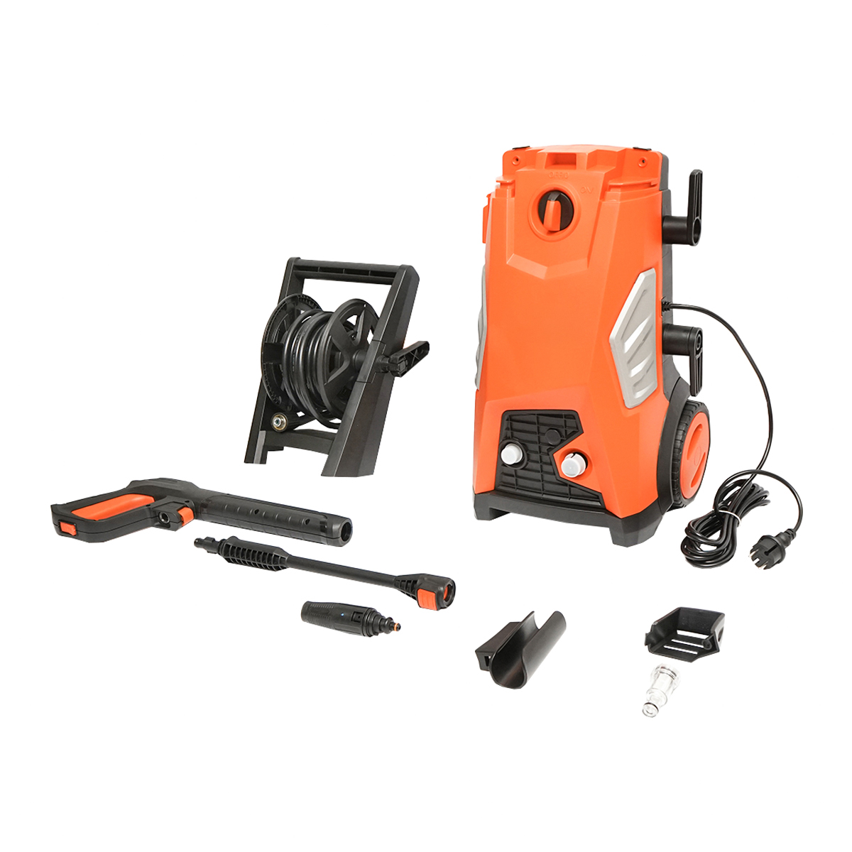 Aparat de spalat cu presiune 1800W, 145 bari 7.5l/min IPX5 cu furtun si pistol - imagine 2