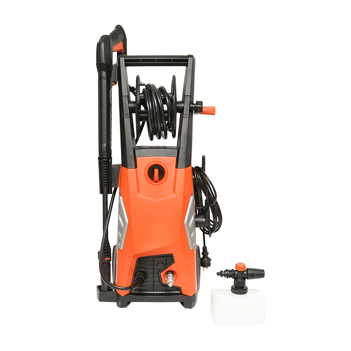 Aparat de spalat cu presiune 1800W, 145 bari 7.5l/min IPX5 cu furtun si pistol - imagine 3