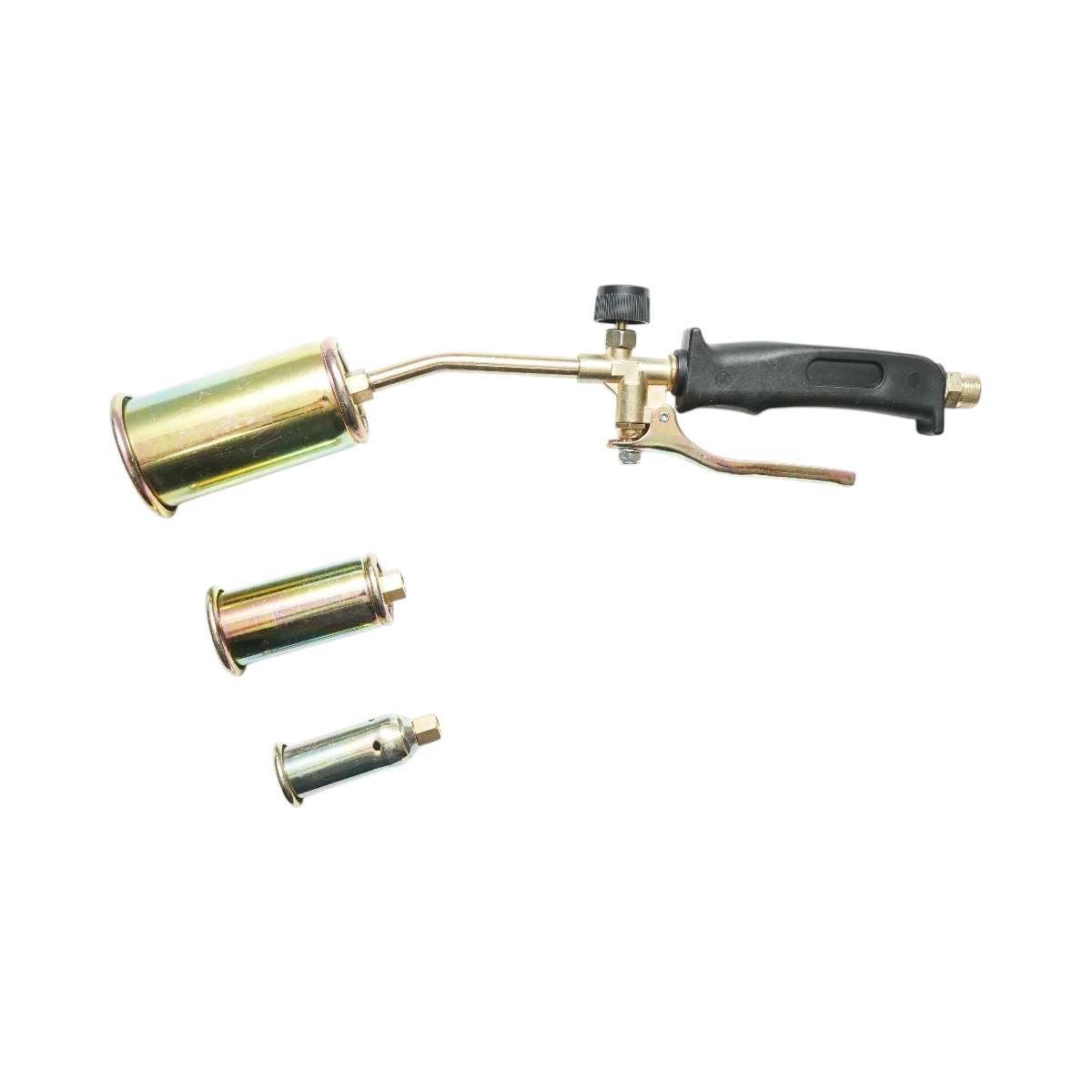 Arzator gaz cu 3 duze si furtun pentru butelie 1.5m - imagine 2