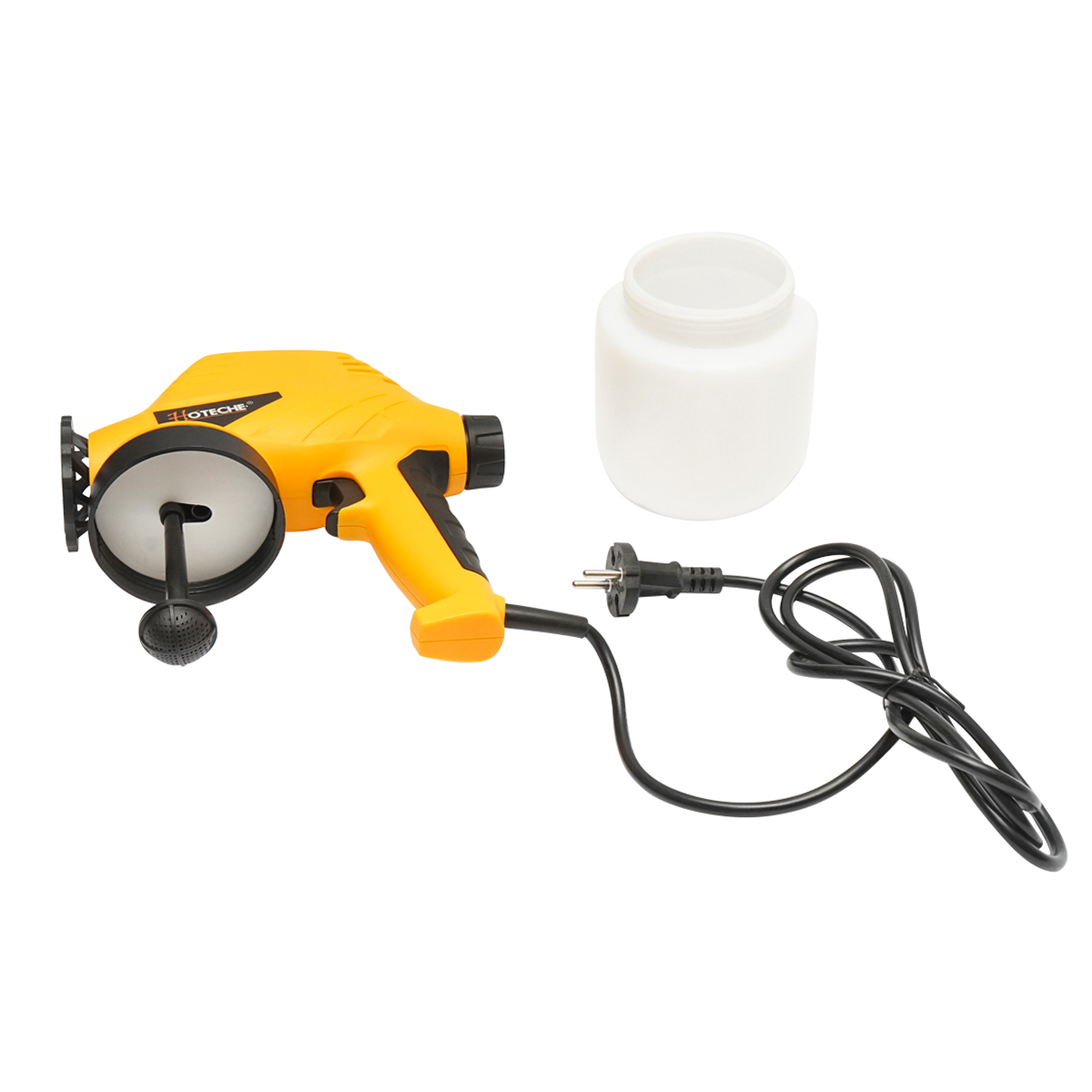 Pistol de vopsit electric 110W cu rezervor 800ml Hoteche - imagine 2