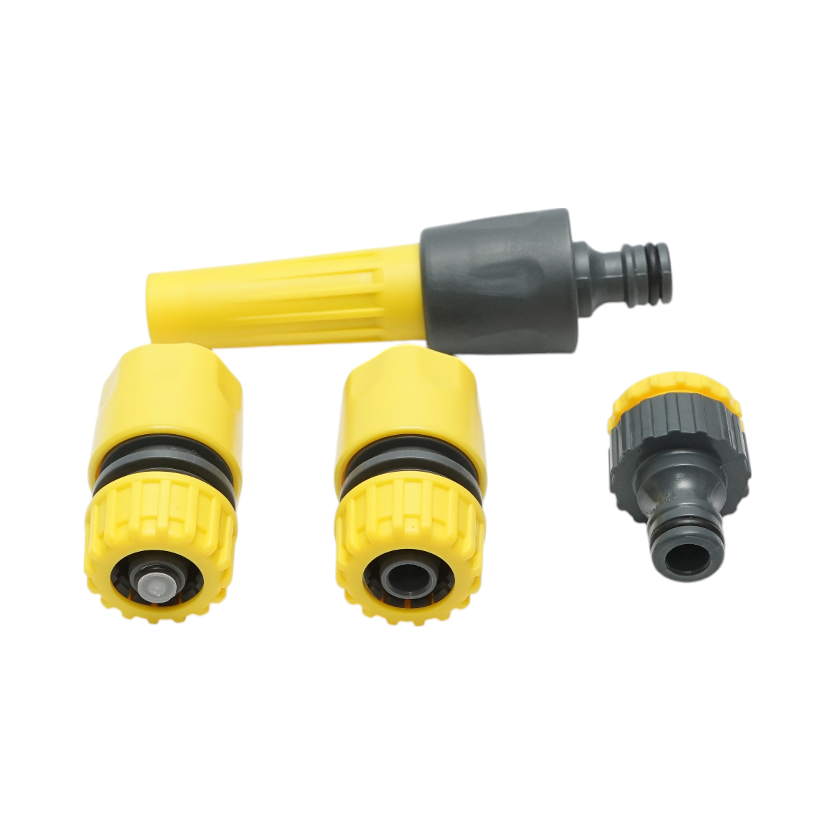Duza stropit reglabila furtun gradina cu adaptor robinet 1/2-3/4 inch si conectori 1/2 inch Crownman - imagine 3
