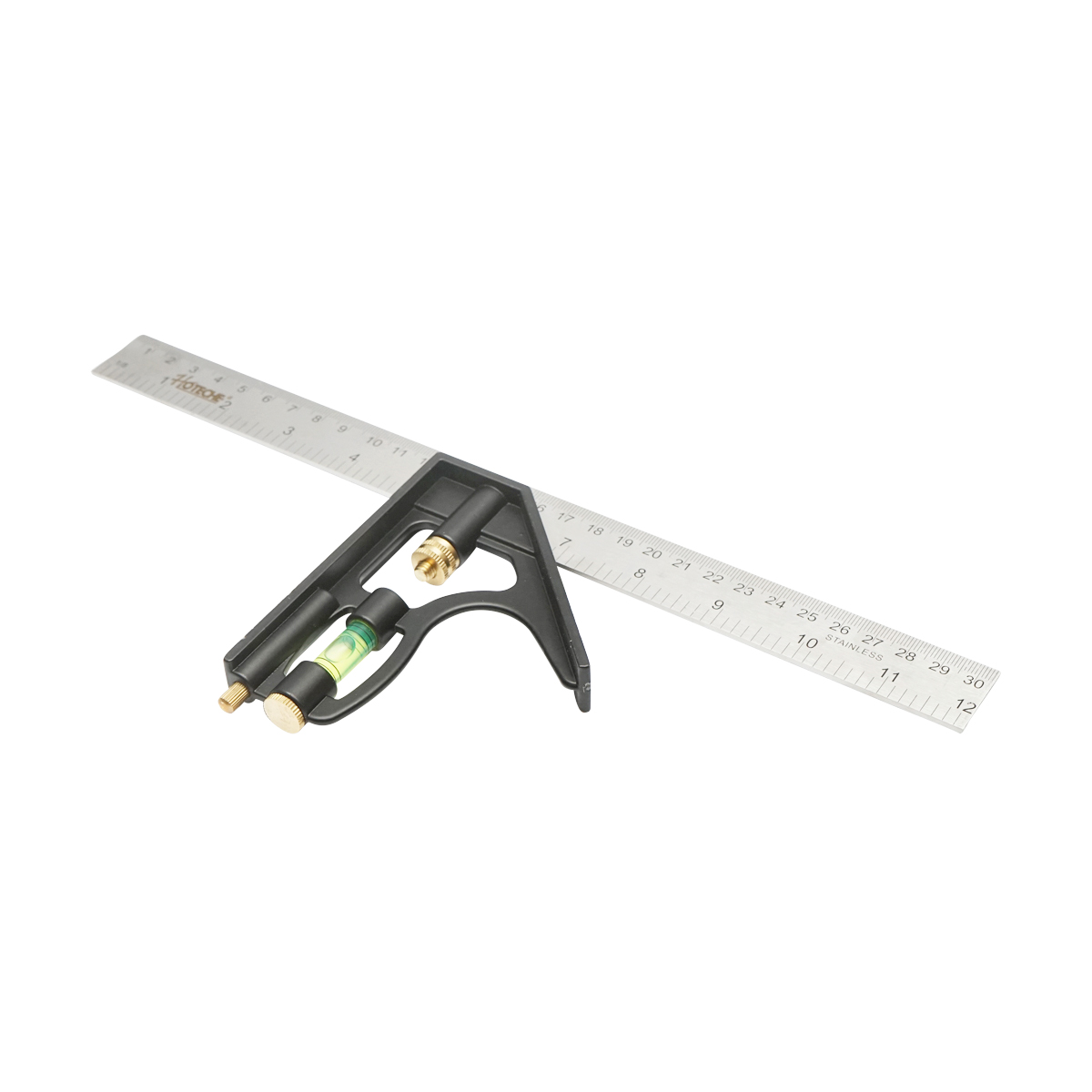 Vinclu multifunctional combinat cu nivela 300mm Hoteche - imagine 2