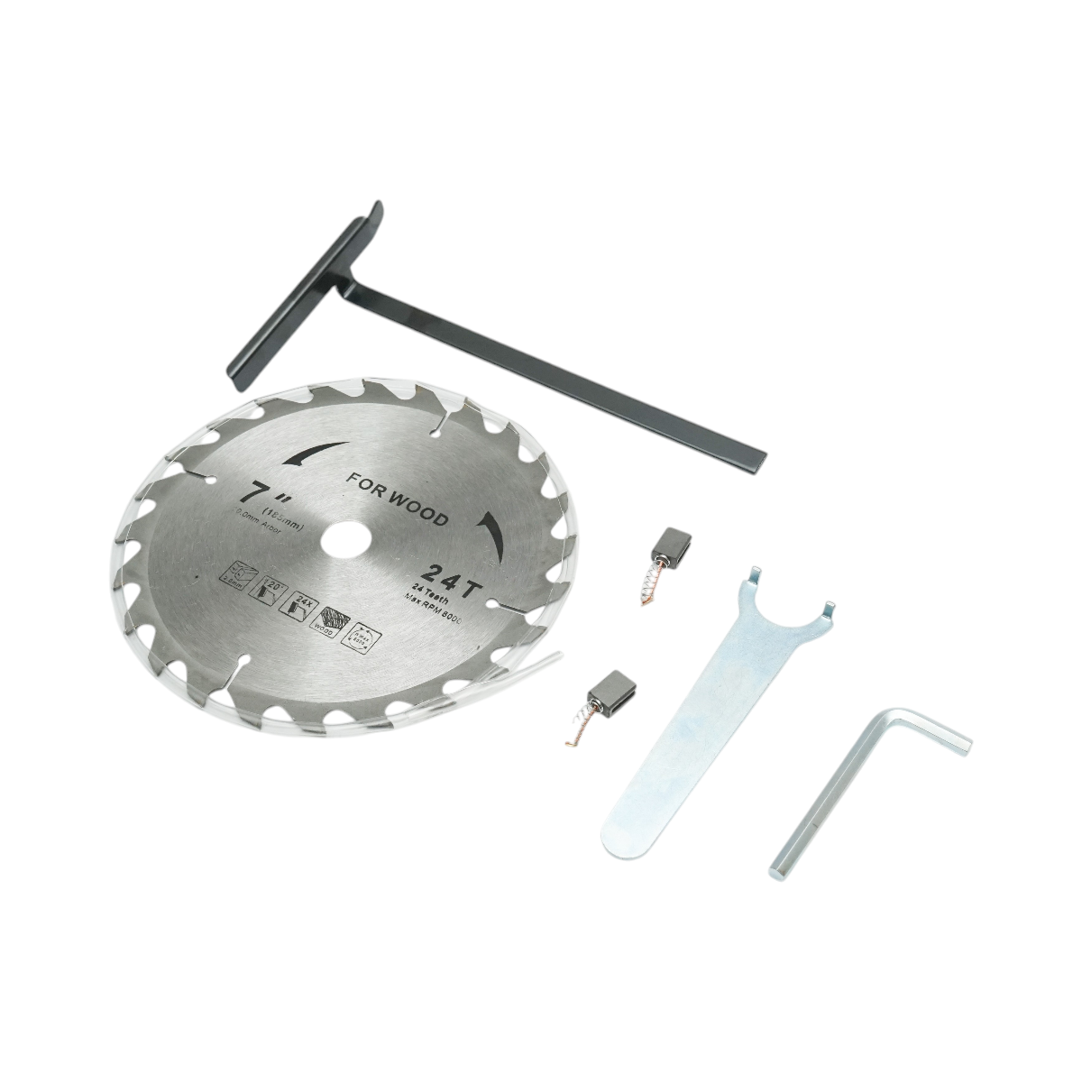 Fierastrau circular de mana 1500W, 4700rpm cu disc 185mm - imagine 10