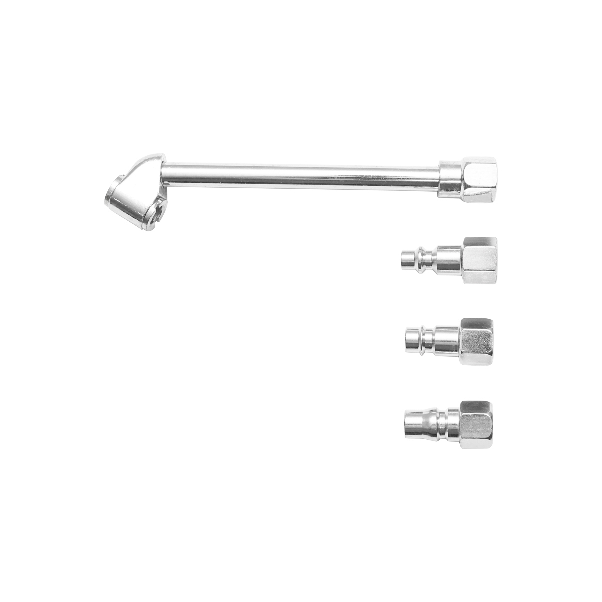 Pistol de umflat roti cu manometru mecanic 0-12 bar Hoteche - imagine 3