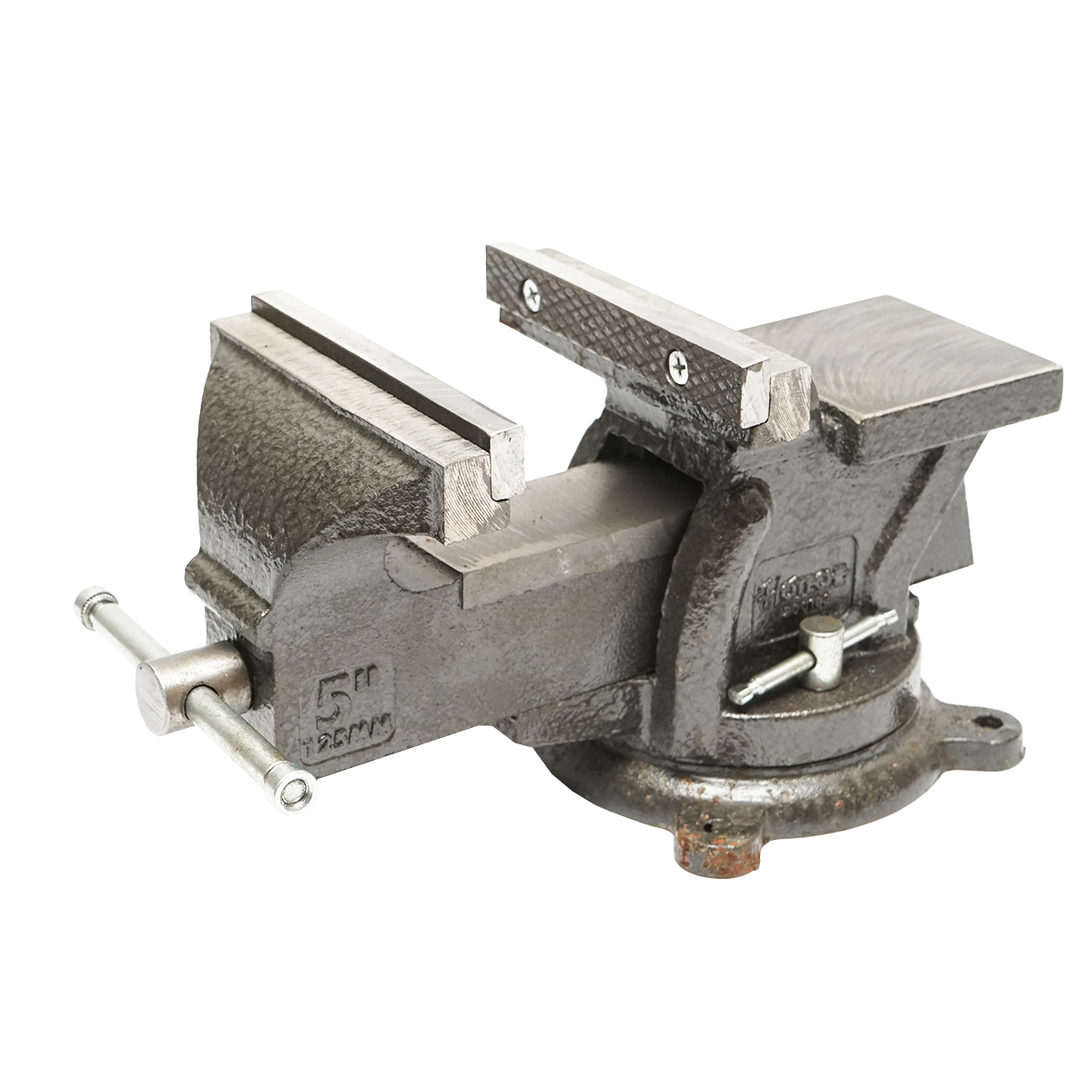 Menghina cu baza rotativa si nicovala 125mm Hoteche - imagine 4