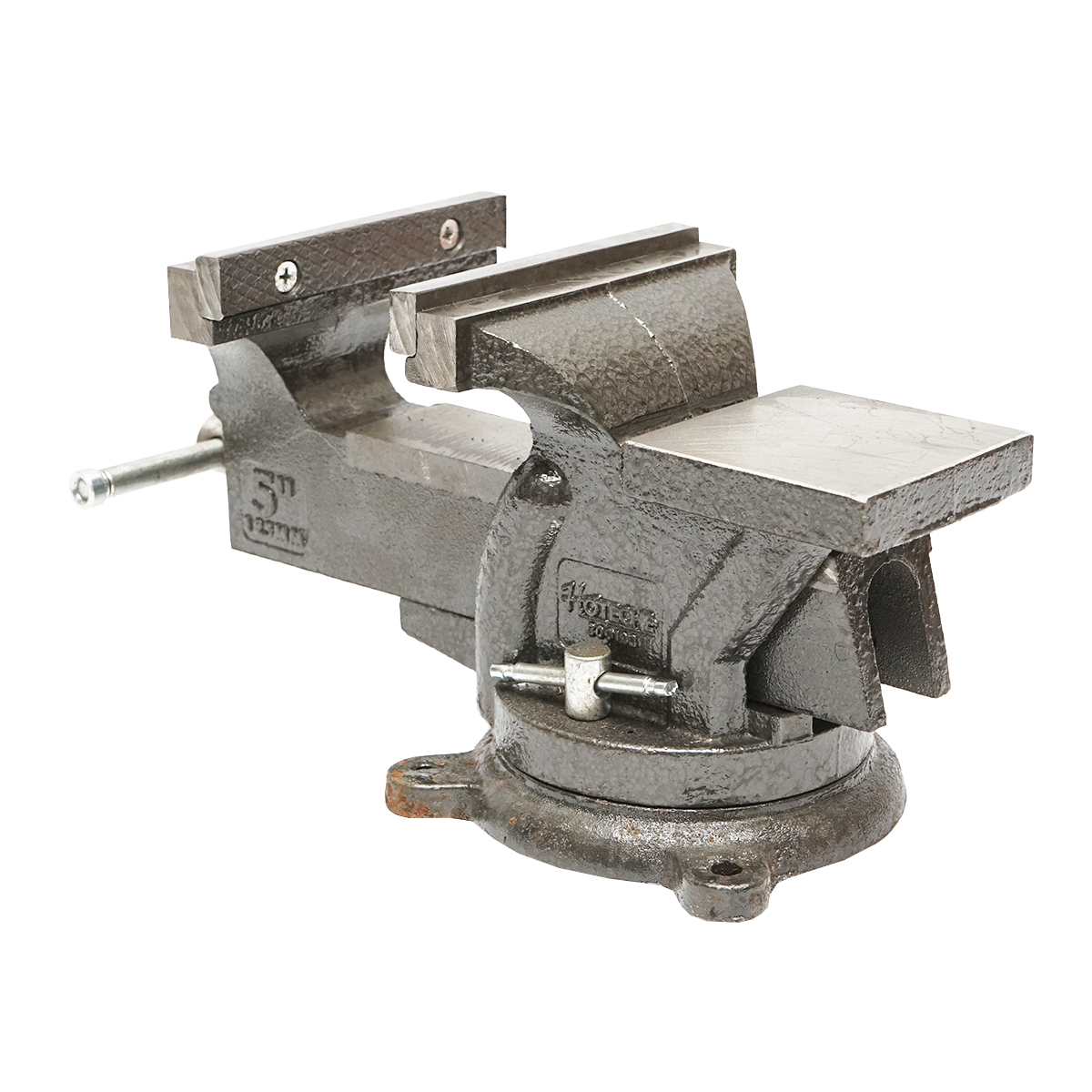 Menghina cu baza rotativa si nicovala 125mm Hoteche - imagine 2