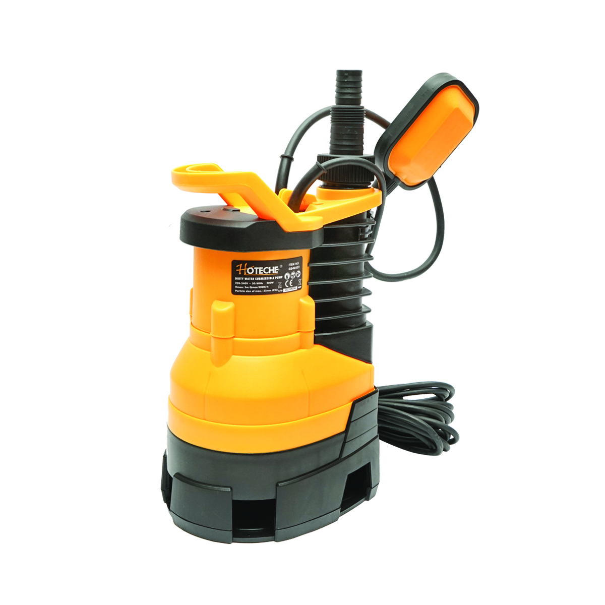 Pompa apa murdara,drenaj submersibila cu plutitor 400W inaltime 5m adancime 7m, 220V Hoteche - imagine 2