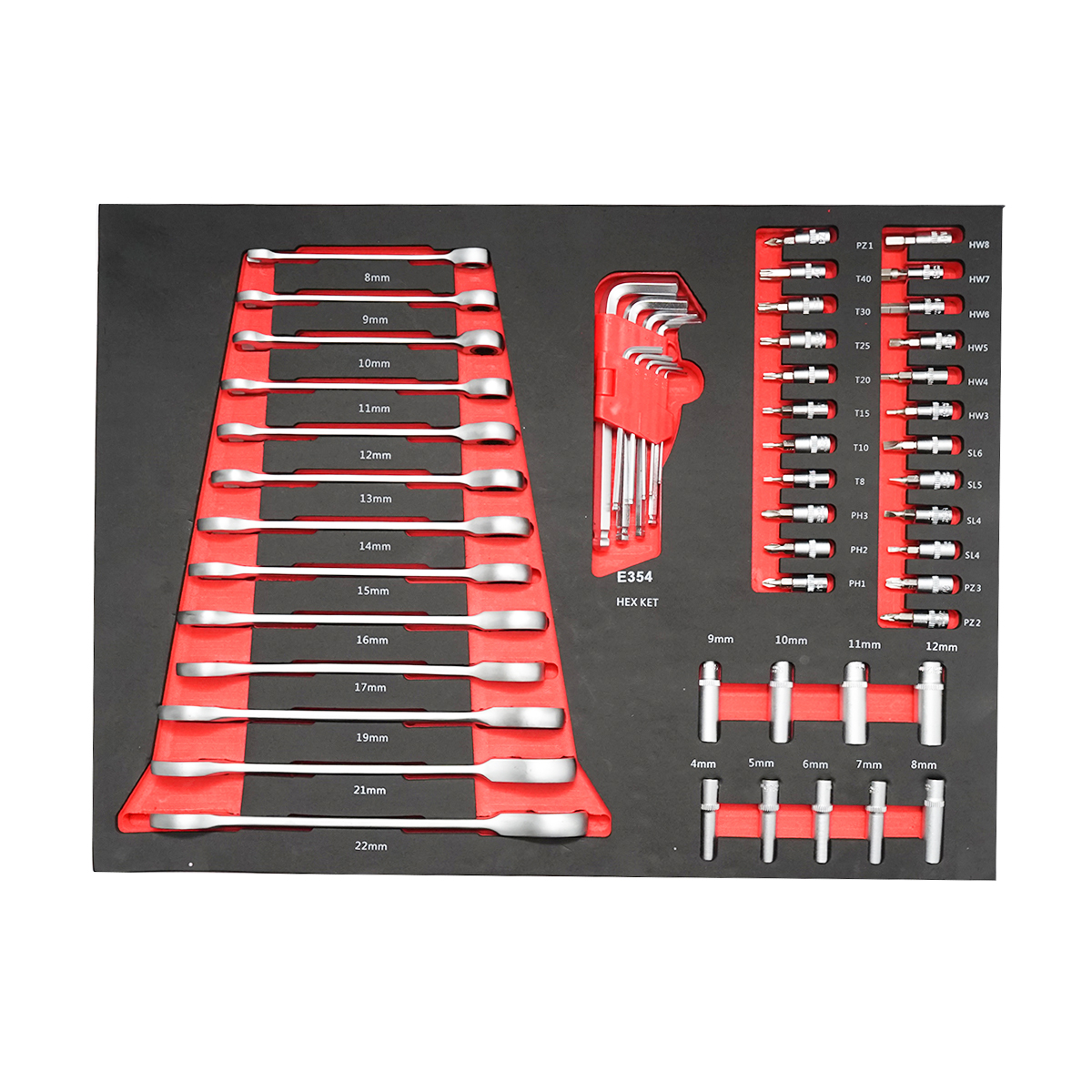 Dulap cu scule echipat 6 sertate 143 piese Breckner Germany - imagine 5