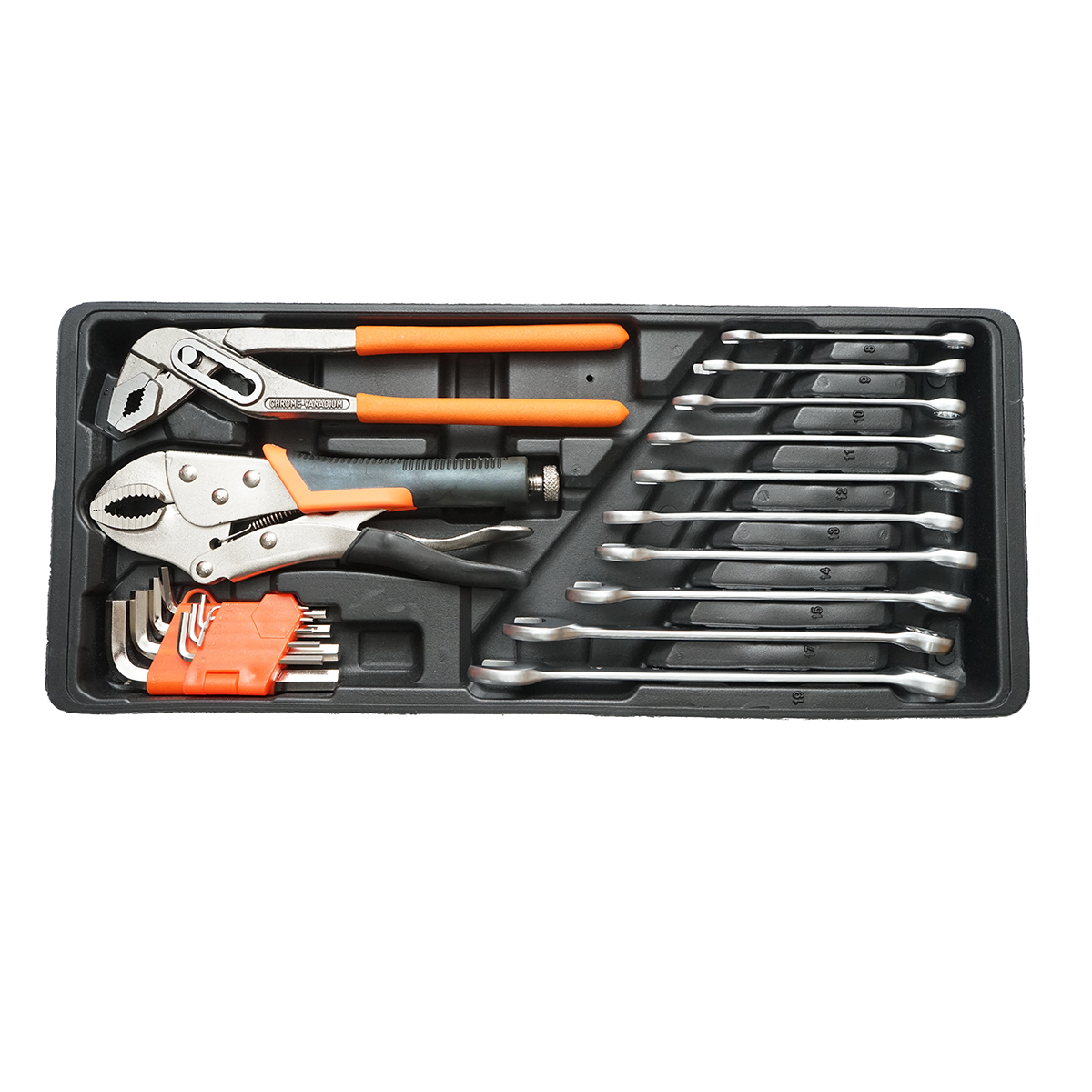 Trusa scule 85 piese cutie metalica 51x25x25cm - imagine 9
