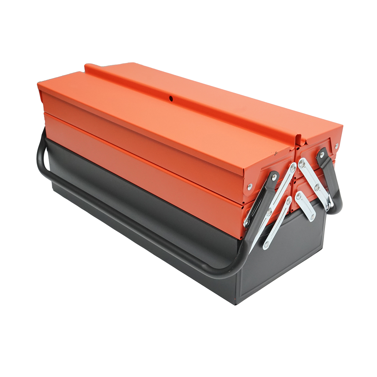 Trusa scule 85 piese cutie metalica 51x25x25cm - imagine 3
