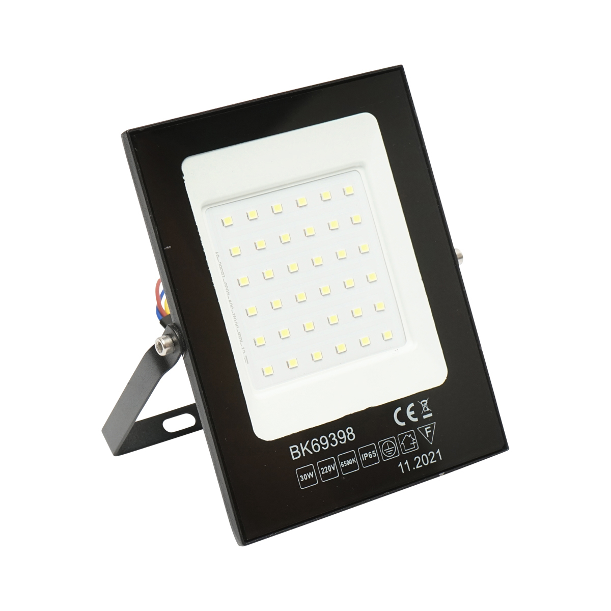 Proiector LED 30W, 220V, 6500K, IP65 negru 141x11x13mm Breckner Germany - imagine 5