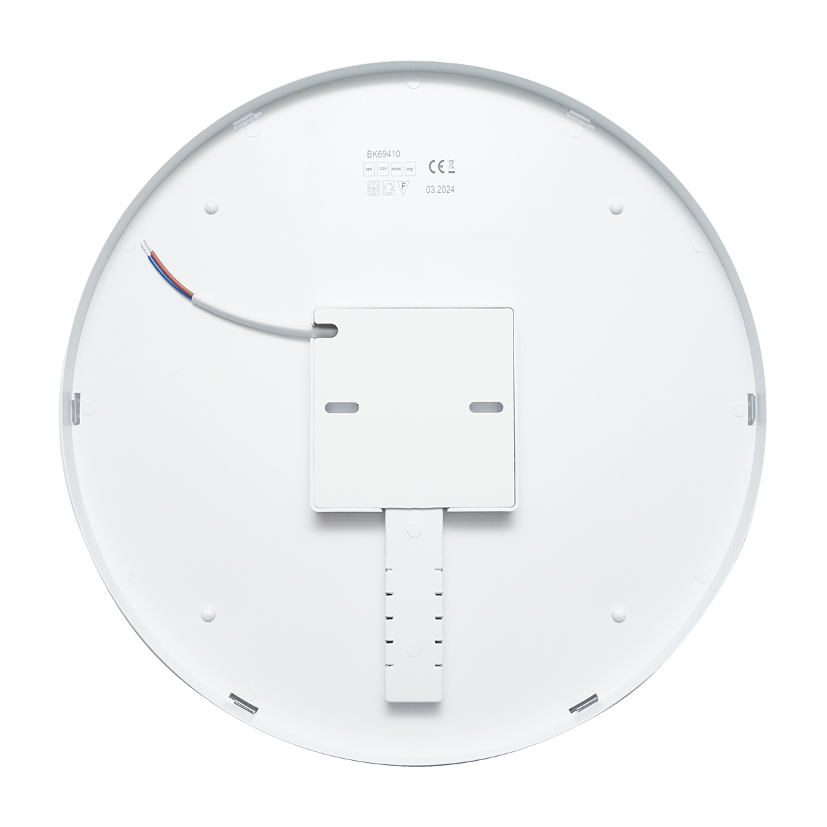 Plafoniera LED 48W, 220V, IP20, 6500K, 300mm lumina rece corp iluminat interior/exterior Breckner Germany - imagine 2