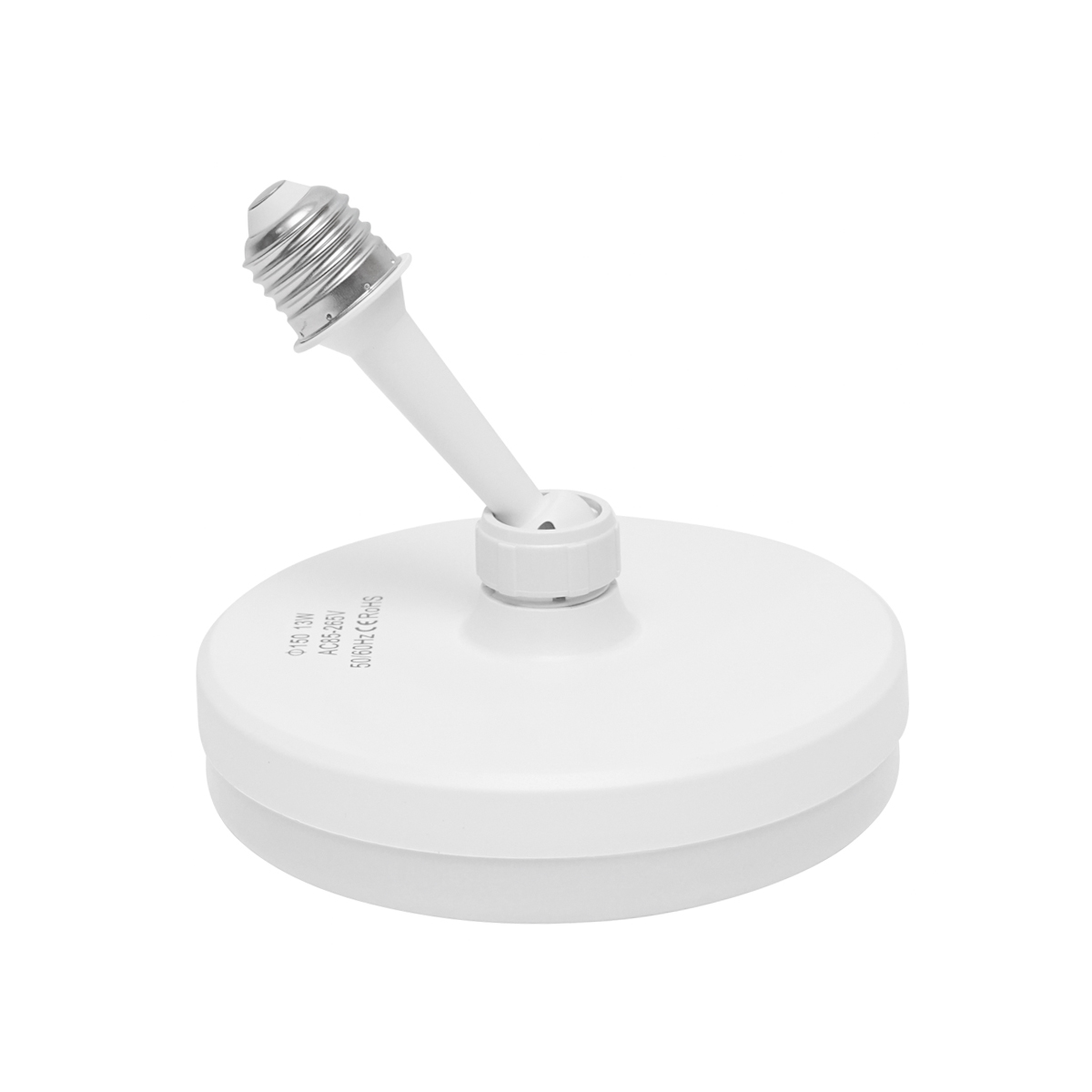 Lampa tip bec LED E27, 13W, 220V, IP20, corp iluminat pivotant 360 grade cu prindere in fasung interior/exterior Breckner Germany - imagine 3