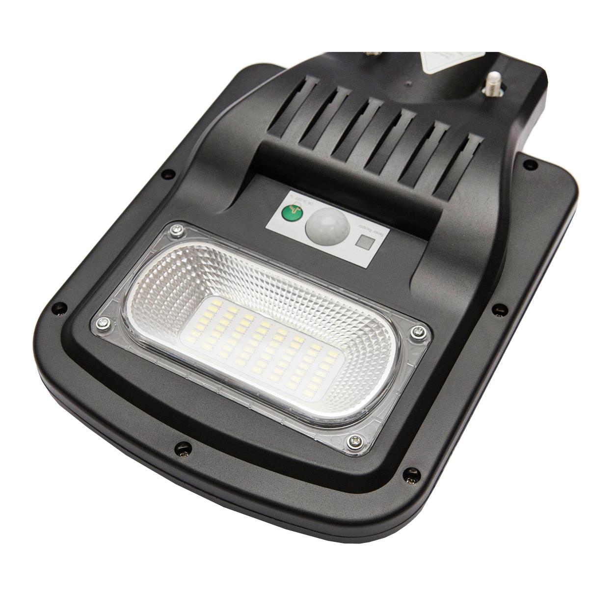 Lampa solara LED iluminat stradal 50W, 6500K, IP65 cu panou solar si prindere pe stalp Breckner Germany - imagine 9