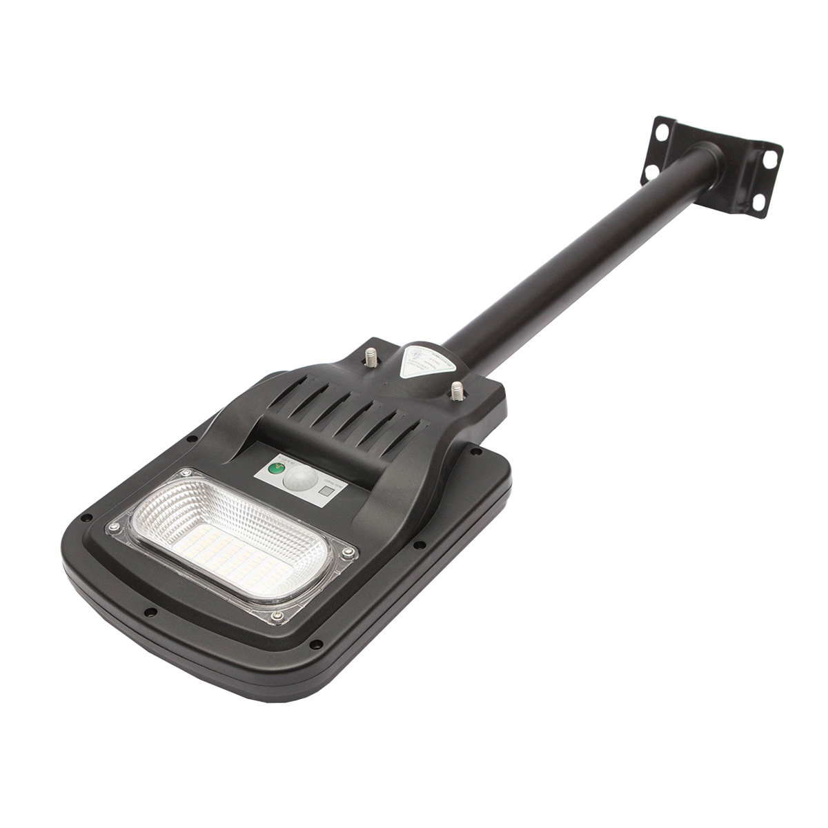 Lampa solara LED iluminat stradal 50W, 6500K, IP65 cu panou solar si prindere pe stalp Breckner Germany - imagine 8