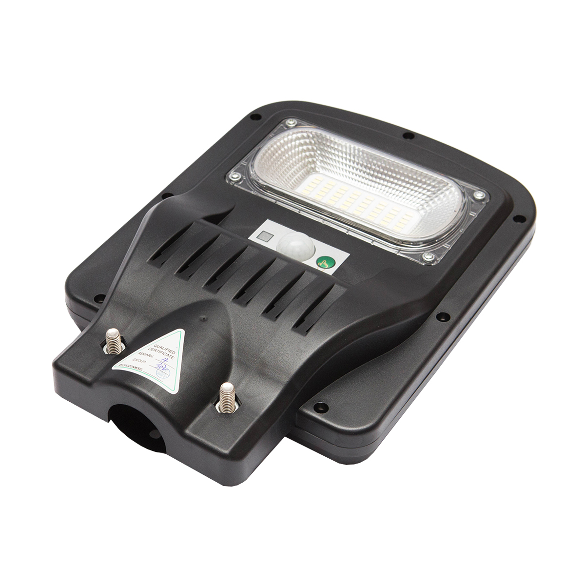 Lampa solara LED iluminat stradal 50W, 6500K, IP65 cu panou solar si prindere pe stalp Breckner Germany - imagine 6