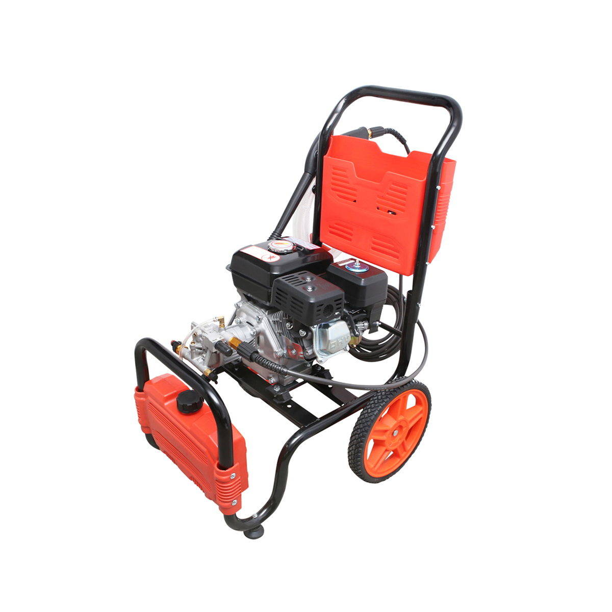 Aparat de spalat cu presiune pe benzina 7CP, 200 Bar, debit 500l/H cu furtun si pistol Thor