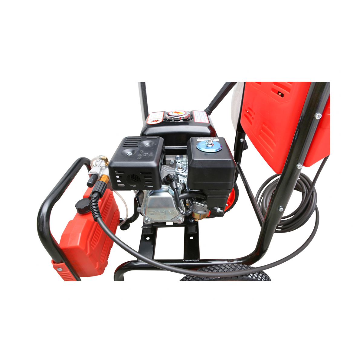 Aparat de spalat cu presiune pe benzina 7CP, 200 Bar, debit 500l/H cu furtun si pistol Thor - imagine 6