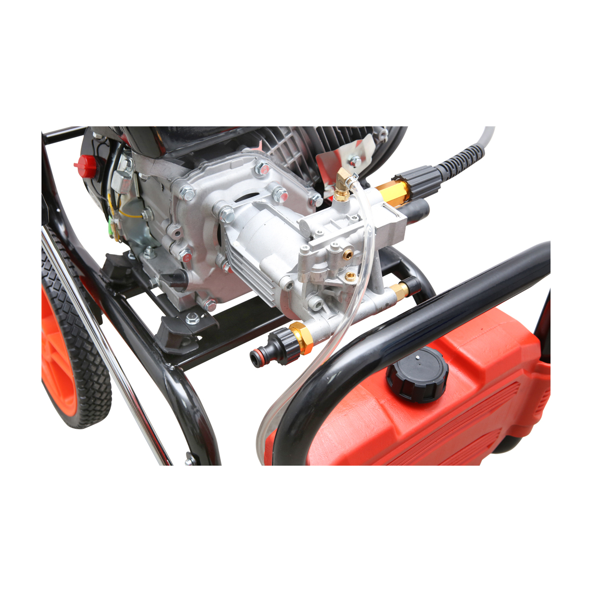 Aparat de spalat cu presiune pe benzina 7CP, 200 Bar, debit 500l/H cu furtun si pistol Breckner Germany - imagine 4