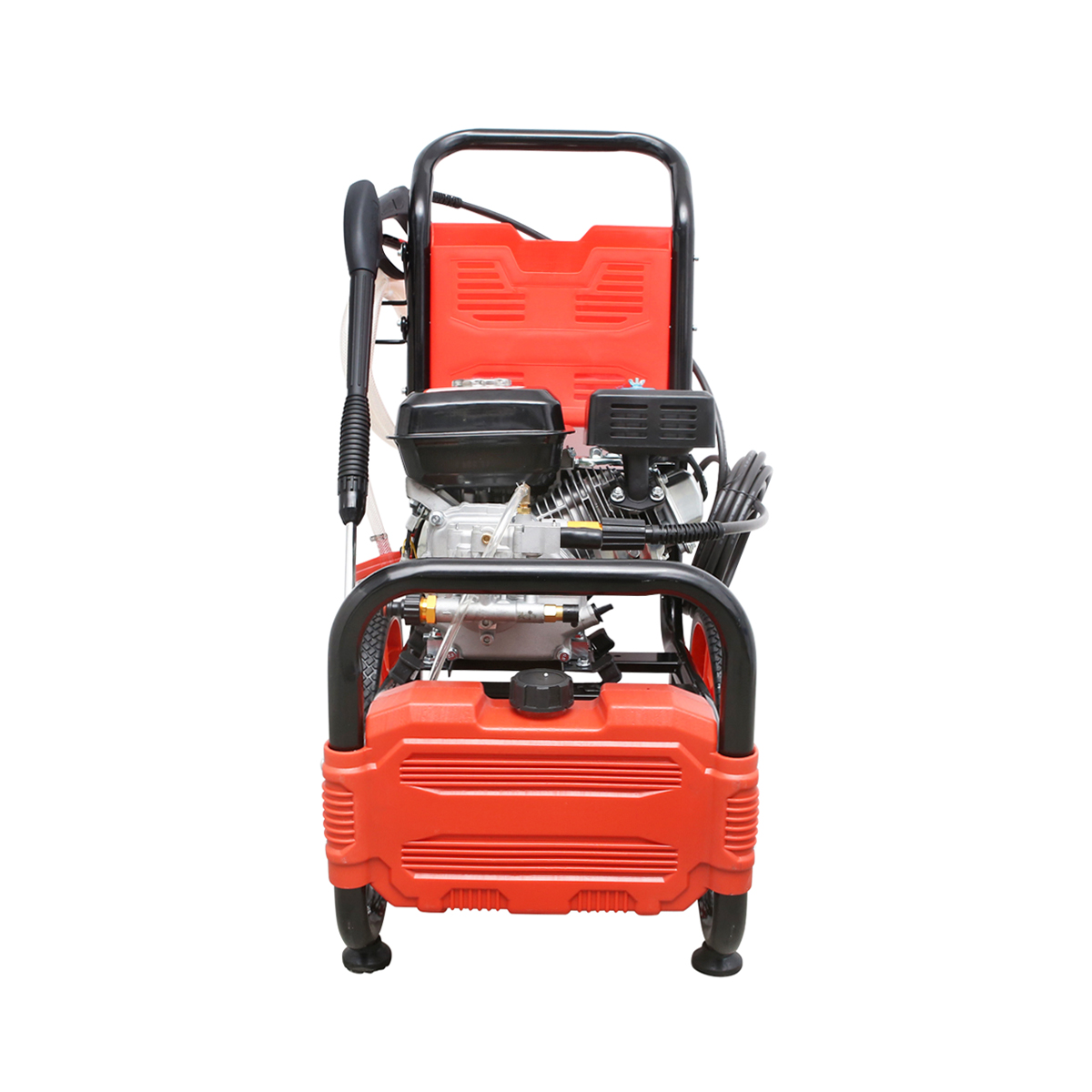 Aparat de spalat cu presiune pe benzina 7CP, 200 Bar, debit 500l/H cu furtun si pistol Breckner Germany - imagine 3