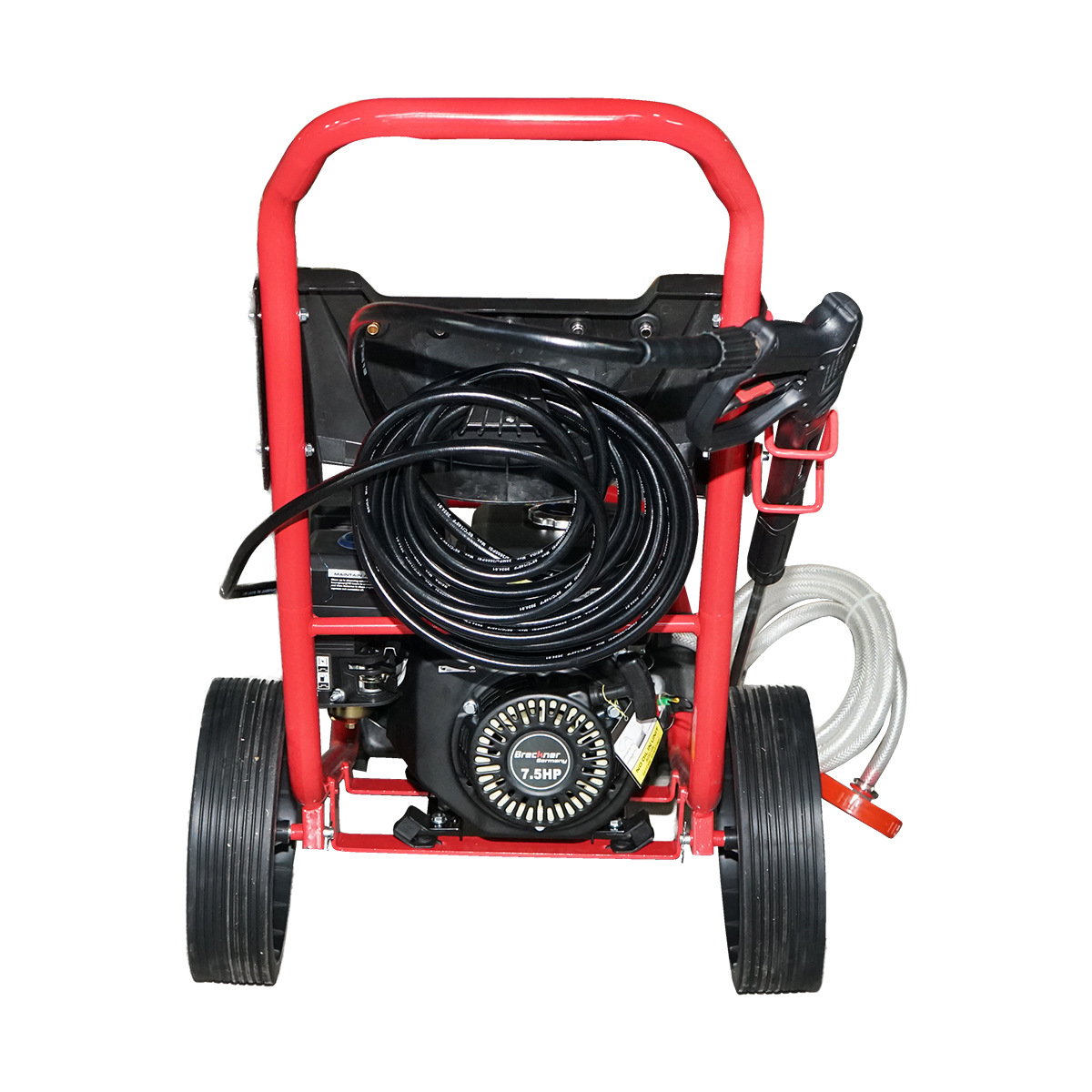 Aparat de spalat cu presiune pe benzina 7.5CP, 220 Bar, debit 510l/H cu furtun si pistol Breckner Germany - imagine 5