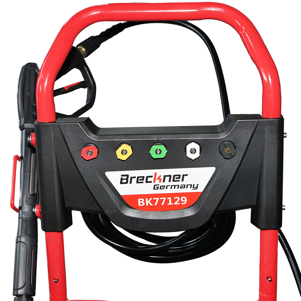 Aparat de spalat cu presiune pe benzina 7.5CP, 220 Bar, debit 510l/H cu furtun si pistol Breckner Germany - imagine 6