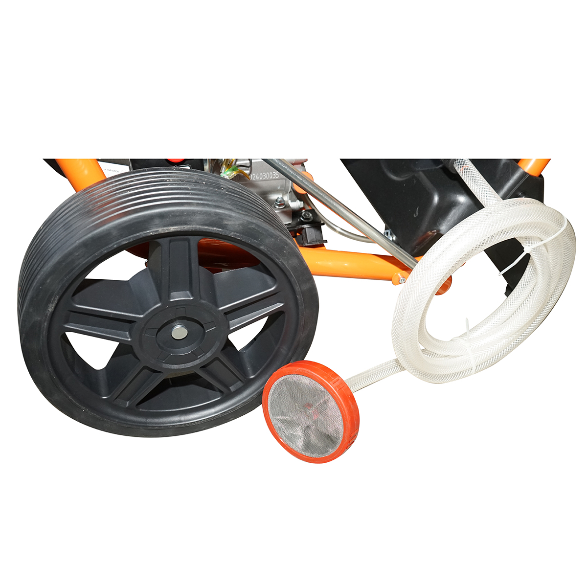 Aparat de spalat cu presiune pe benzina 7CP, 220 bar, debit 510 L/h cu furtun si pistol THOR - imagine 7