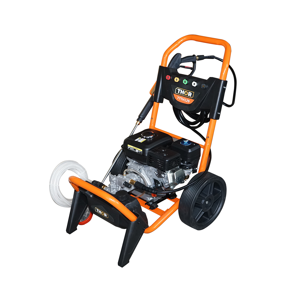 Aparat de spalat cu presiune pe benzina 7CP, 220 bar, debit 510 L/h cu furtun si pistol THOR