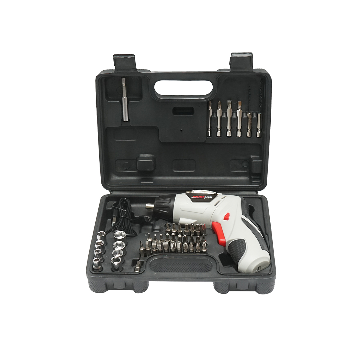 Masina de gaurit si insurubat electrica cu acumulator 4.2V 1300mAh cu 2 accesorii Joustmax - imagine 3