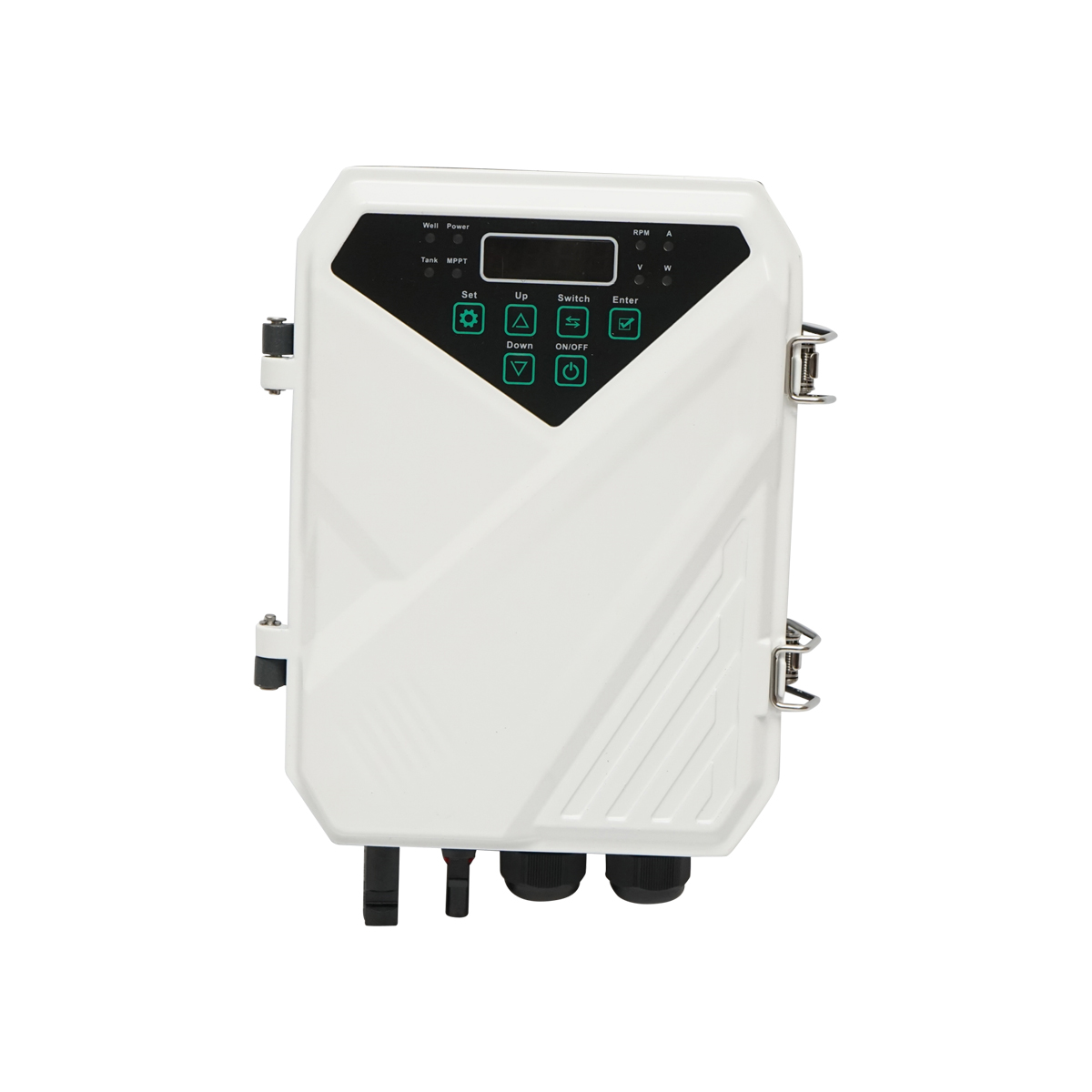 Pompa apa pentru panouri solare fotovoltaice submersibila D75mm, 3 mc/h, 48V, D78mm, 600W DF-48 - imagine 7