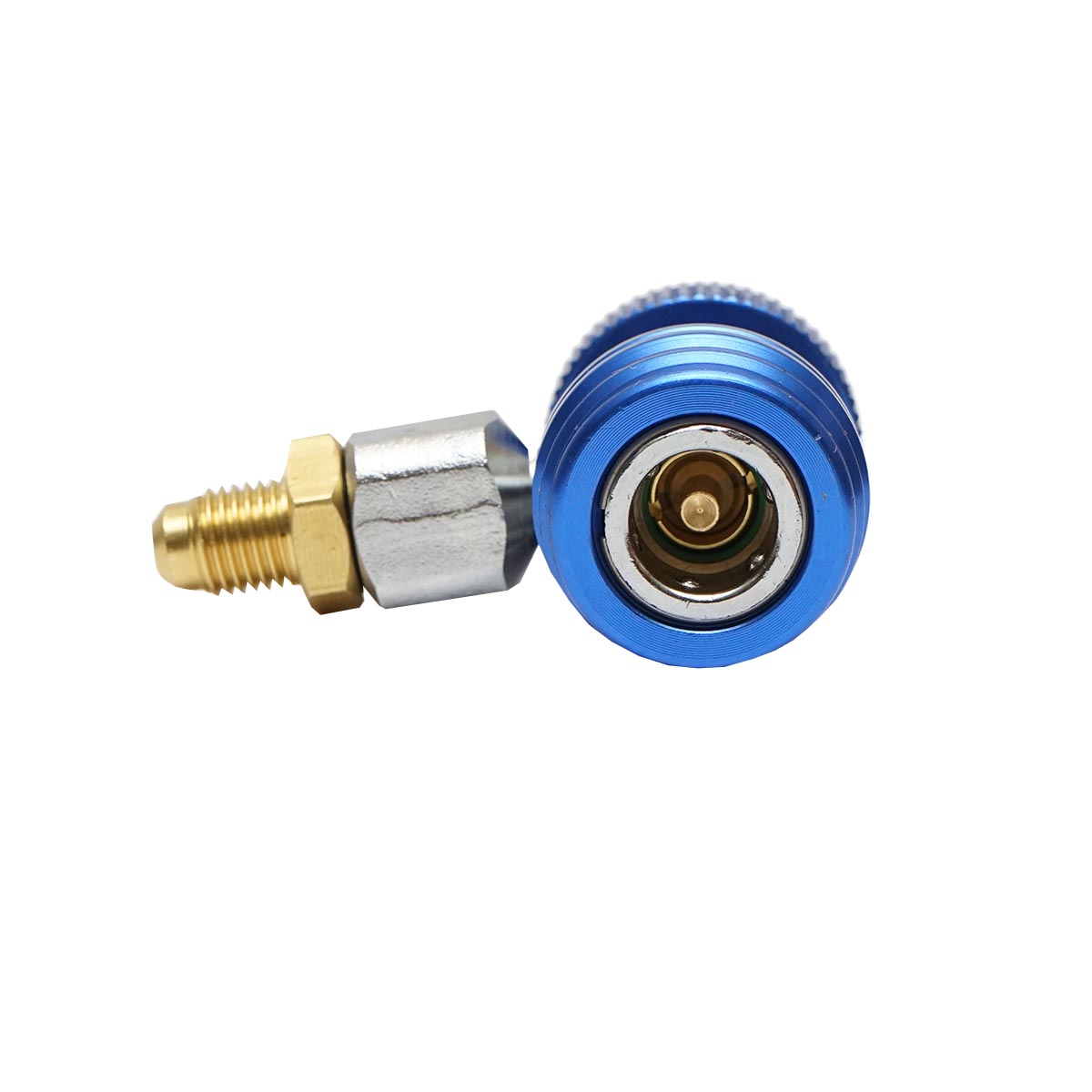 Cupla rapida pentru presiune joasa instalatie freon aer conditionat R-134A Breckner Germany - imagine 4