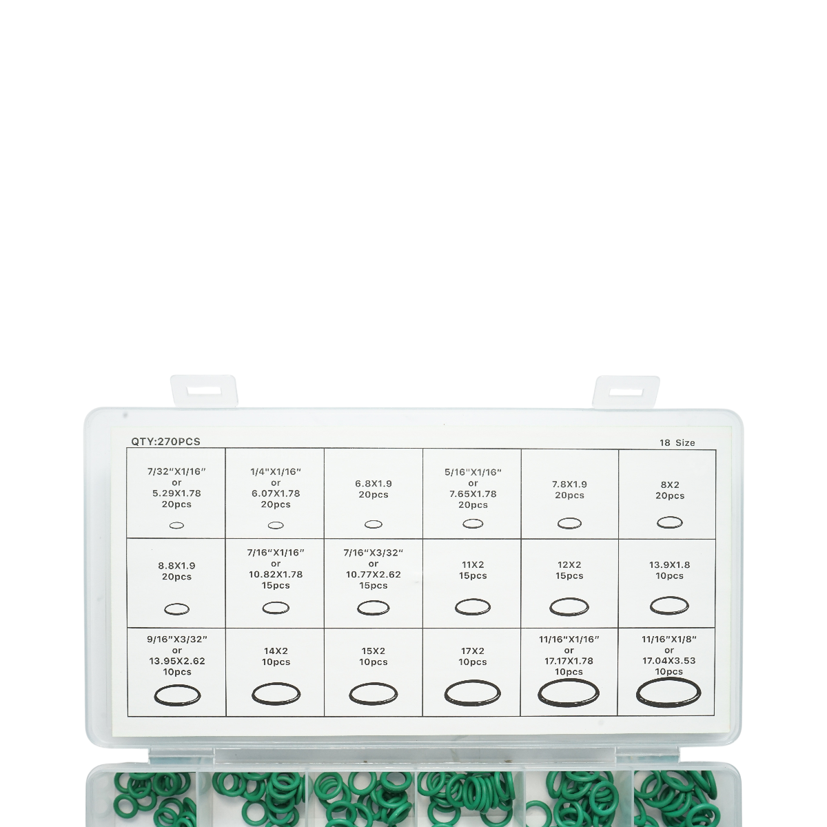 Set 270 inele, garnituri sistem aer conditionat Breckner Germany - imagine 3
