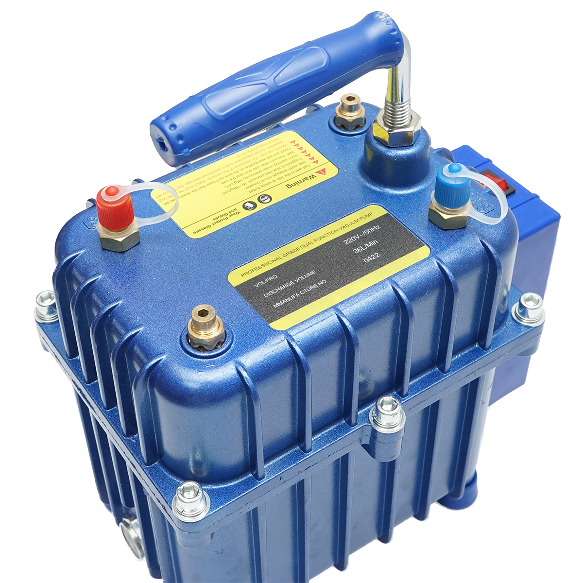 Pompa vid multifunctionala pentru instalatii frigorifice 36l/min 220V Breckner Germany - imagine 3