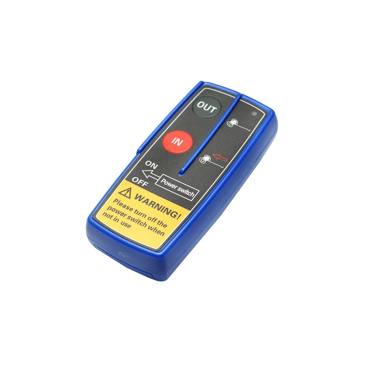 Troliu electric cu telecomanda 12V, 1,6T (3000lbs) cablu otel 5x11m, solenoid 100A Breckner Germany - imagine 5